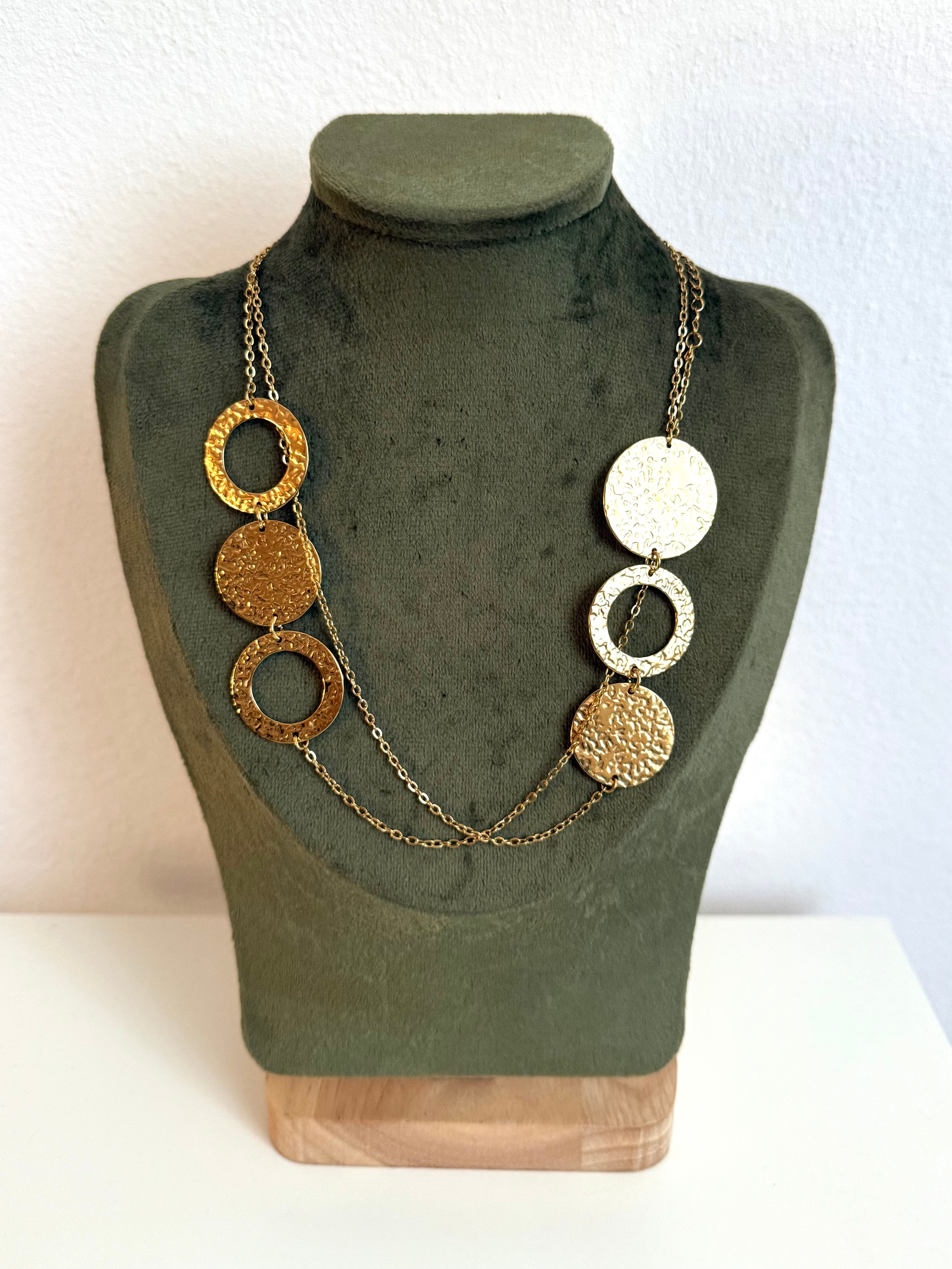Collana Lunga Cerchi