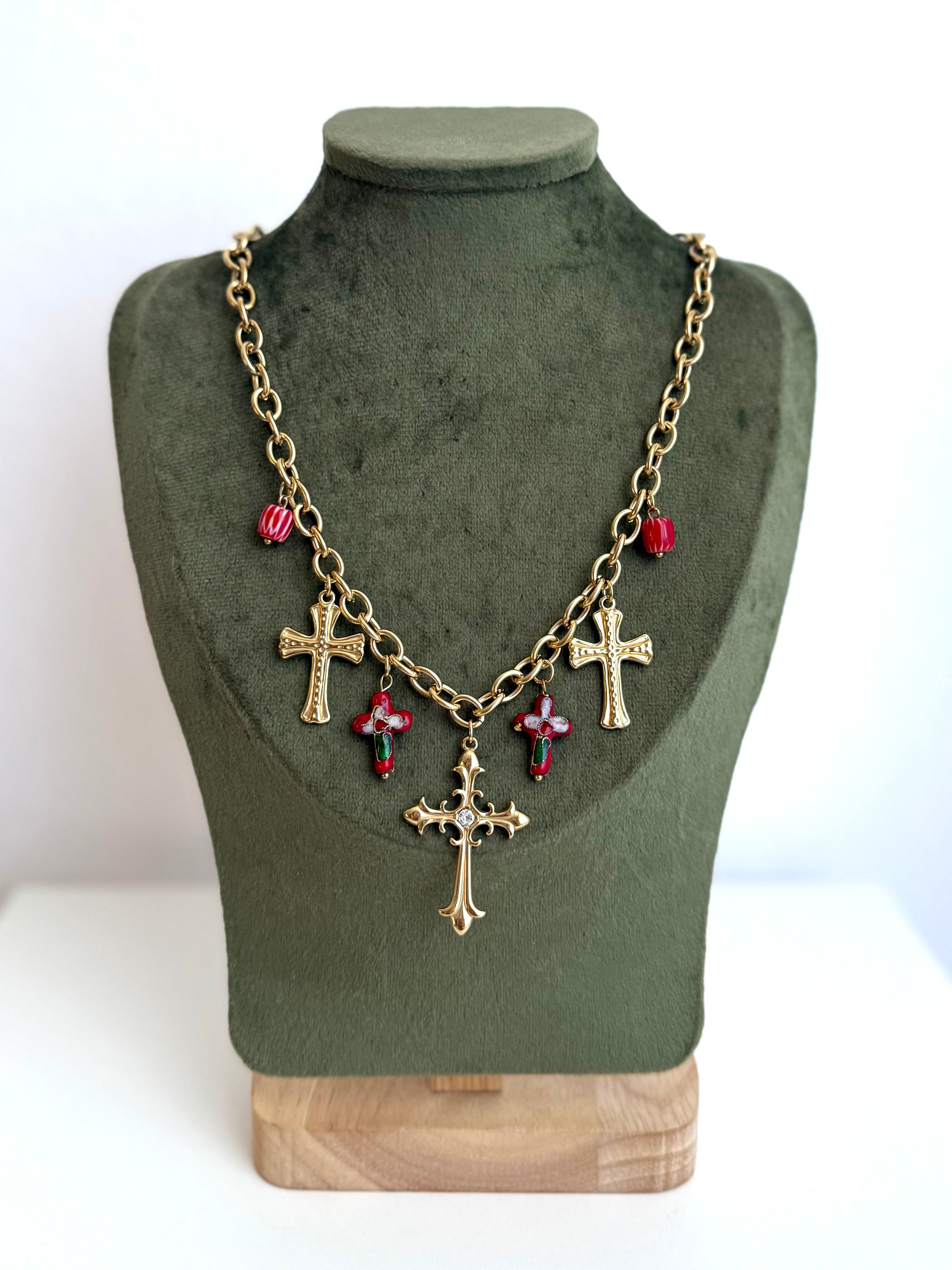 Collana Cross Vibe