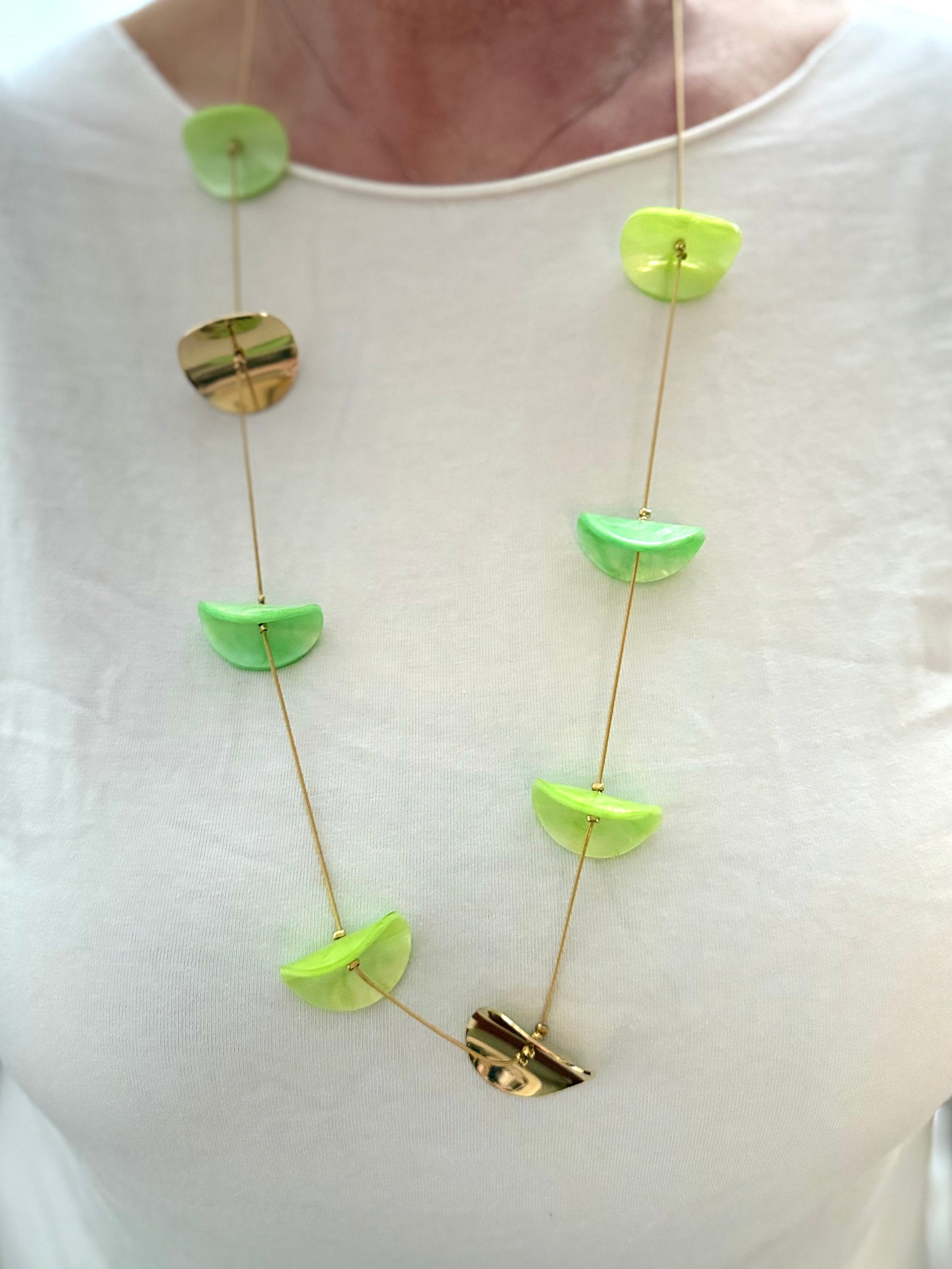 Long Petal Necklace