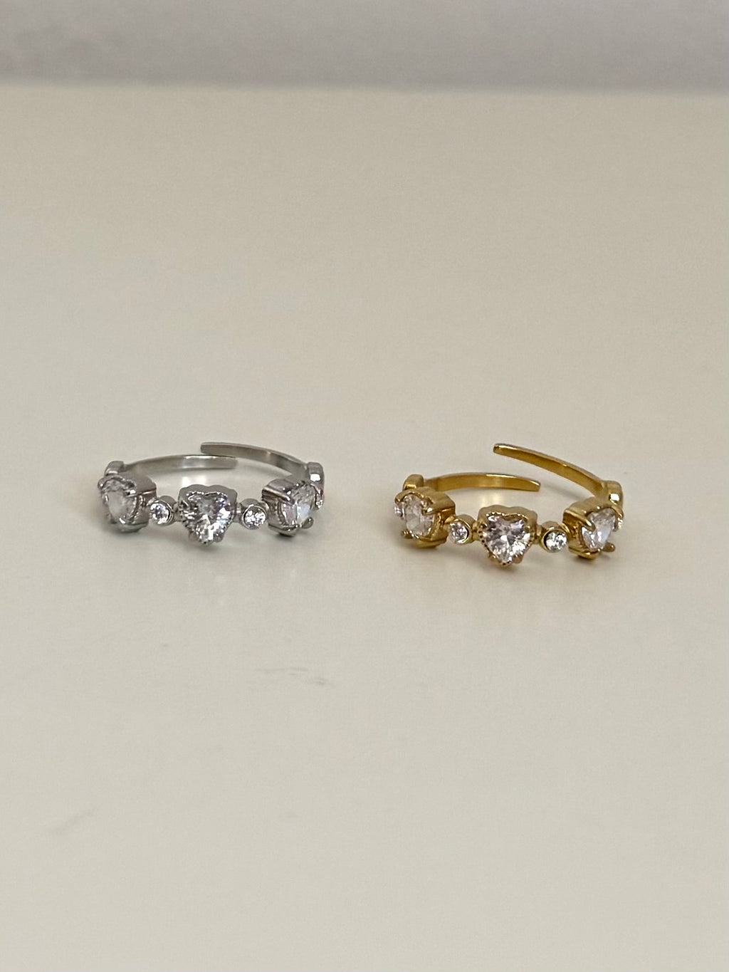Anello Corona di Cuori