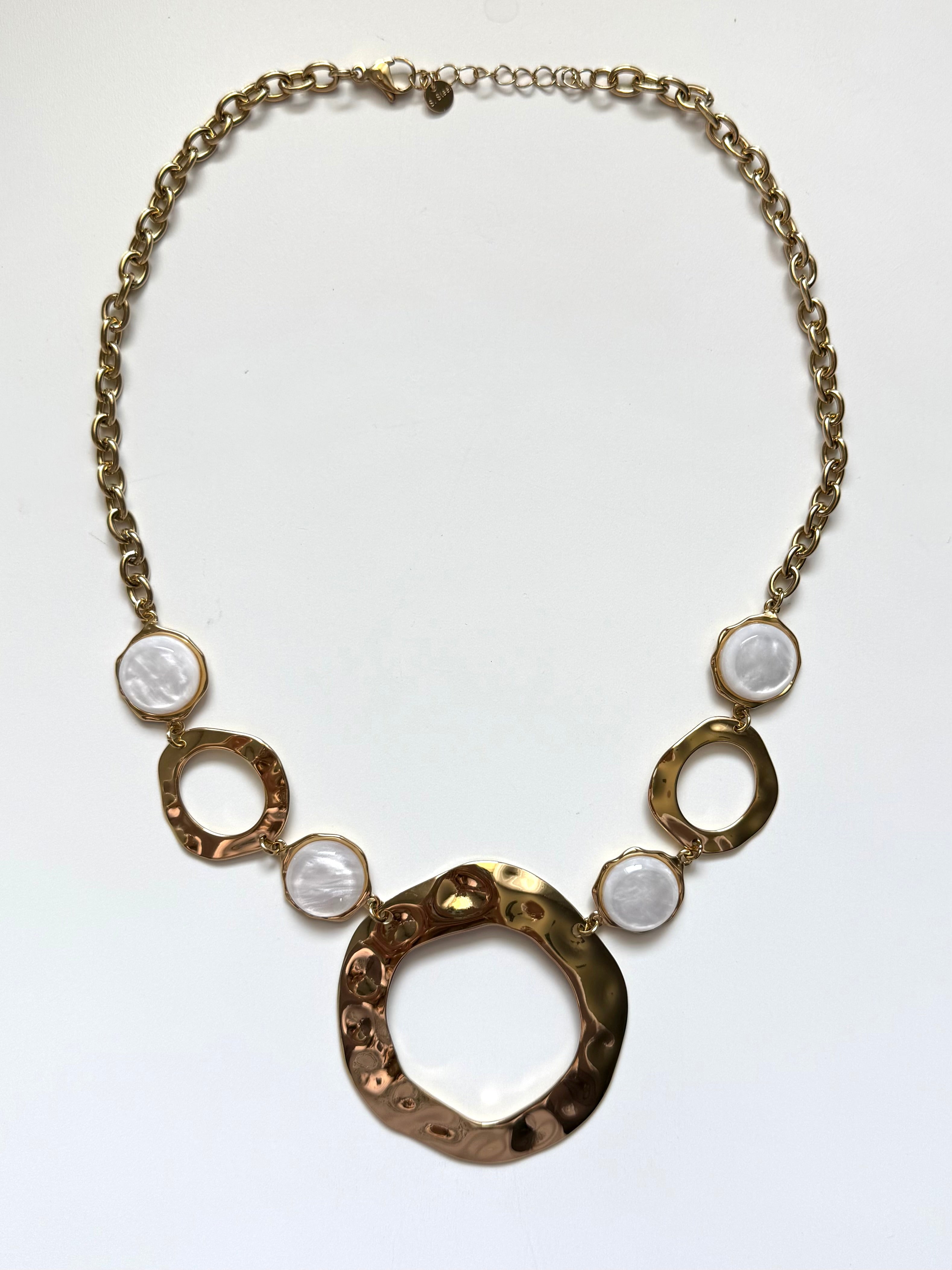 Collana Cerchi di Perla