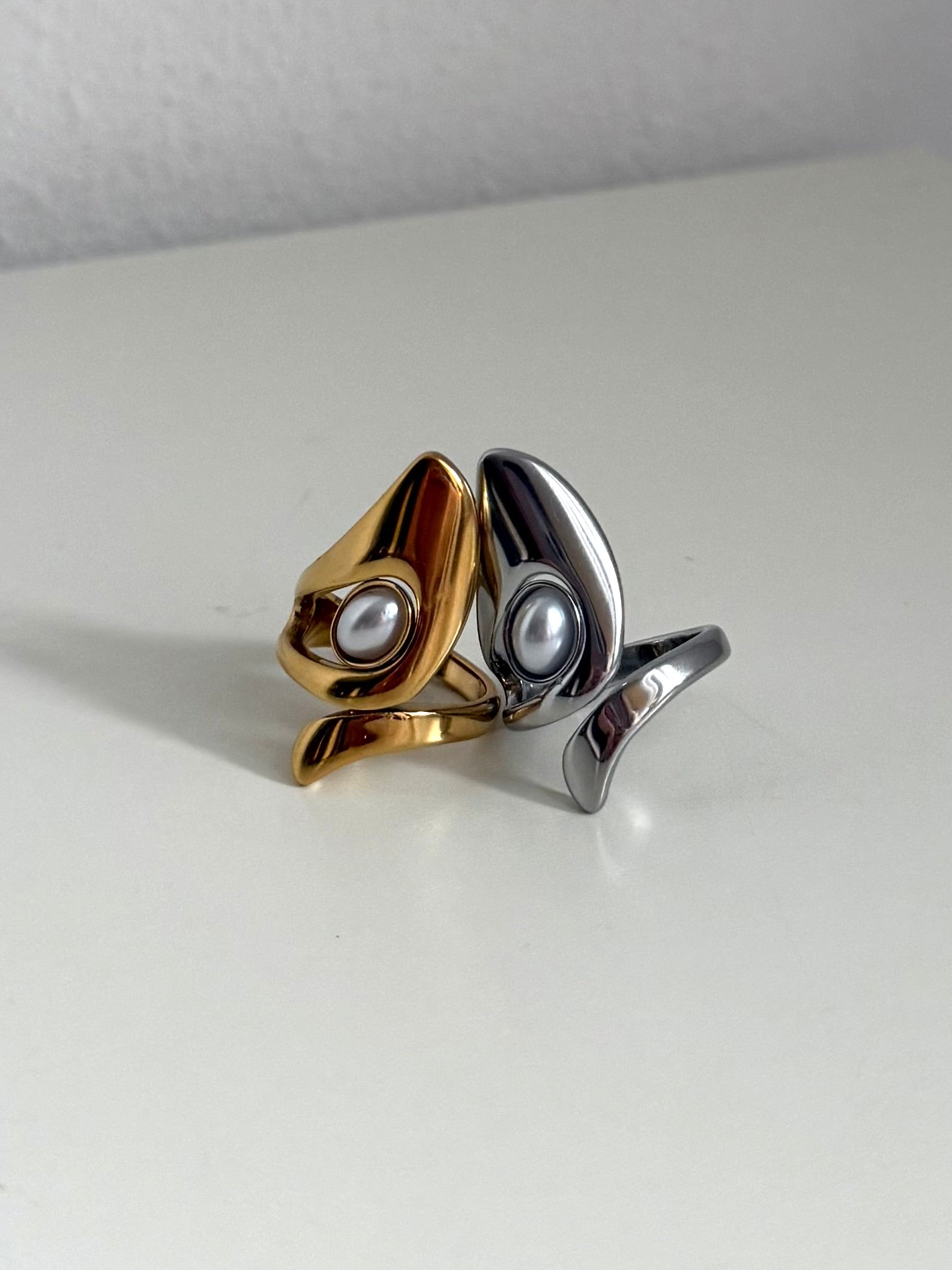 Anello Iride con Perla