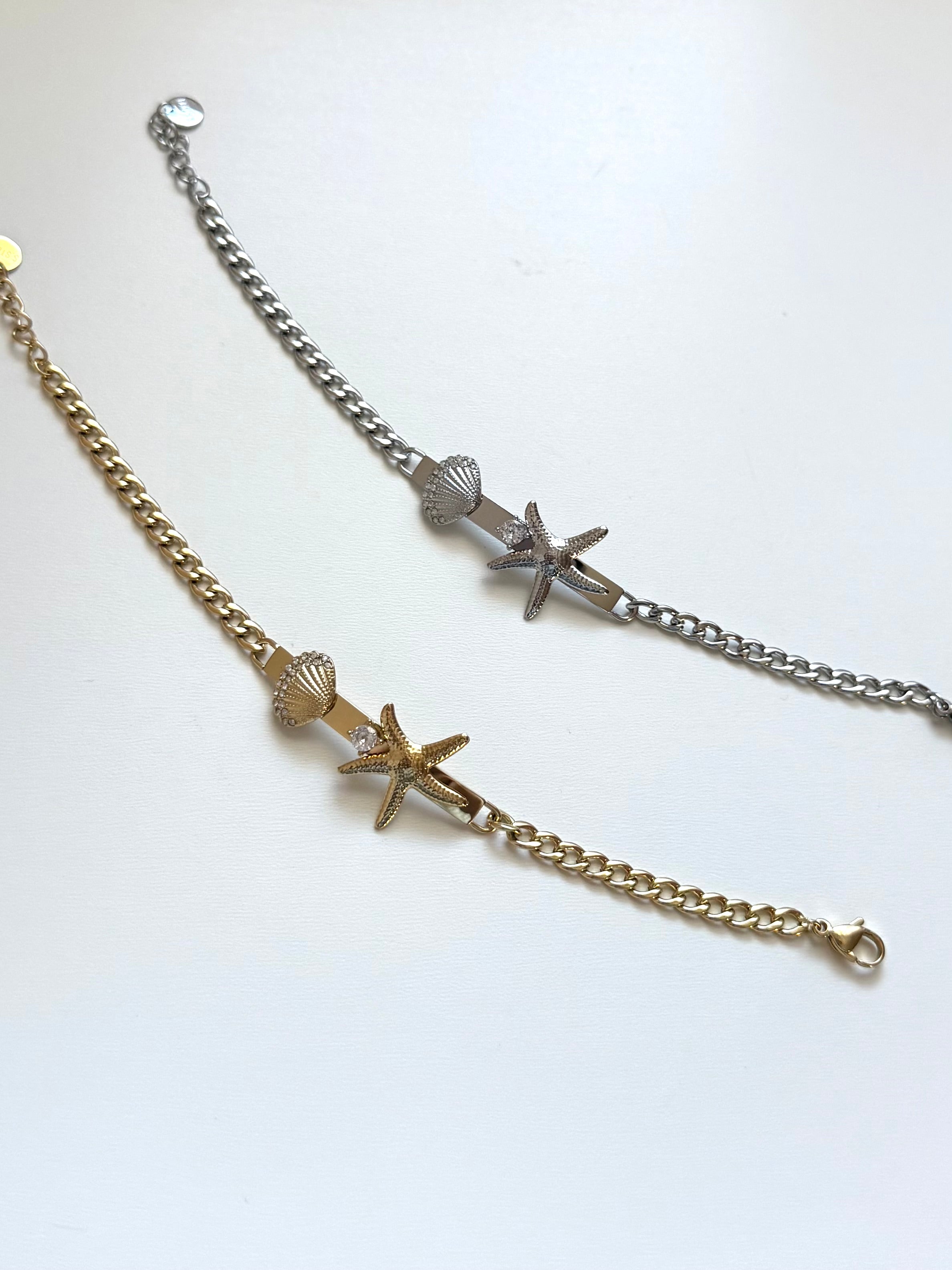 Bracciale Starfish con punto luce