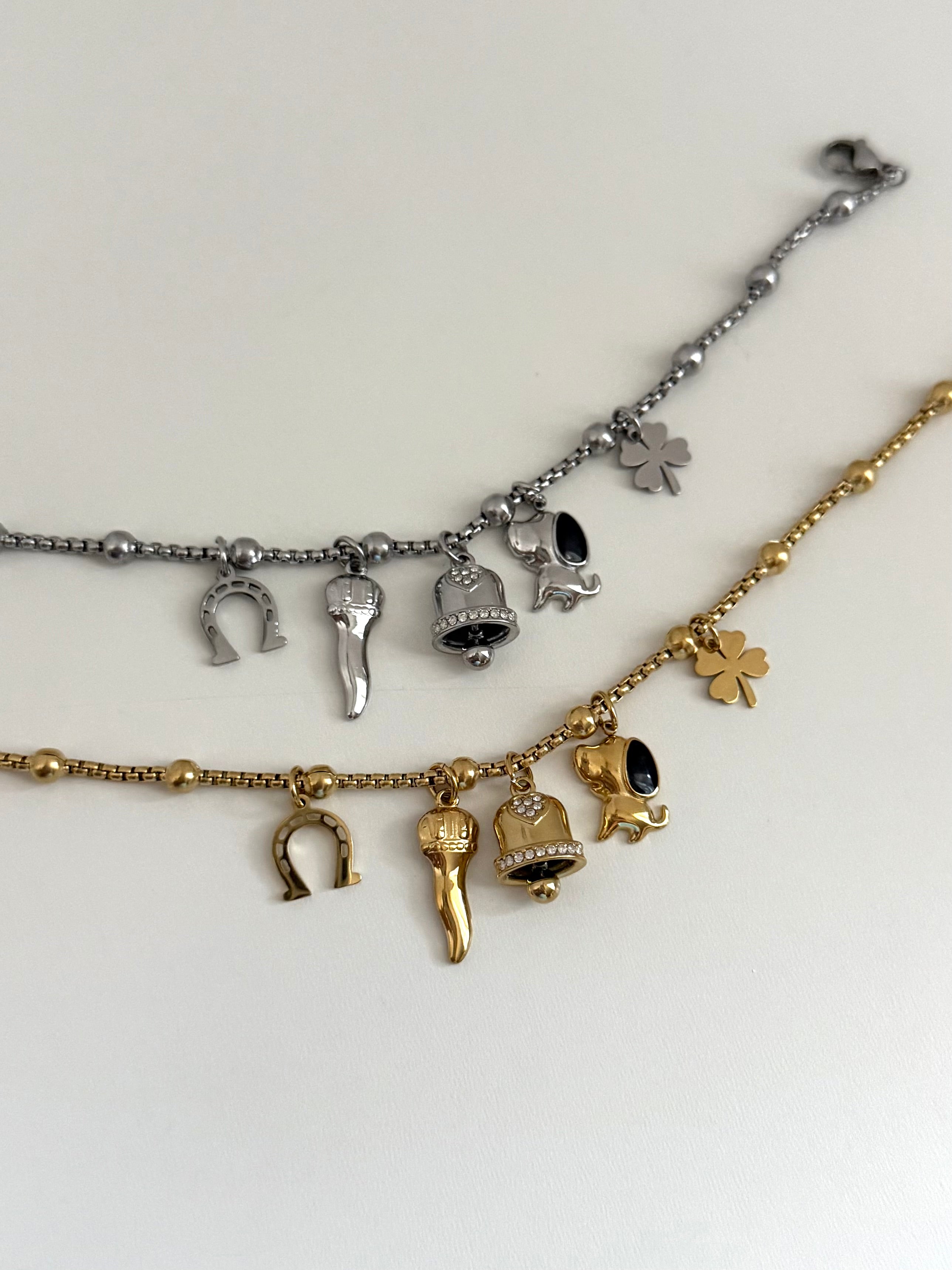 Bracciale Campanella con Charms