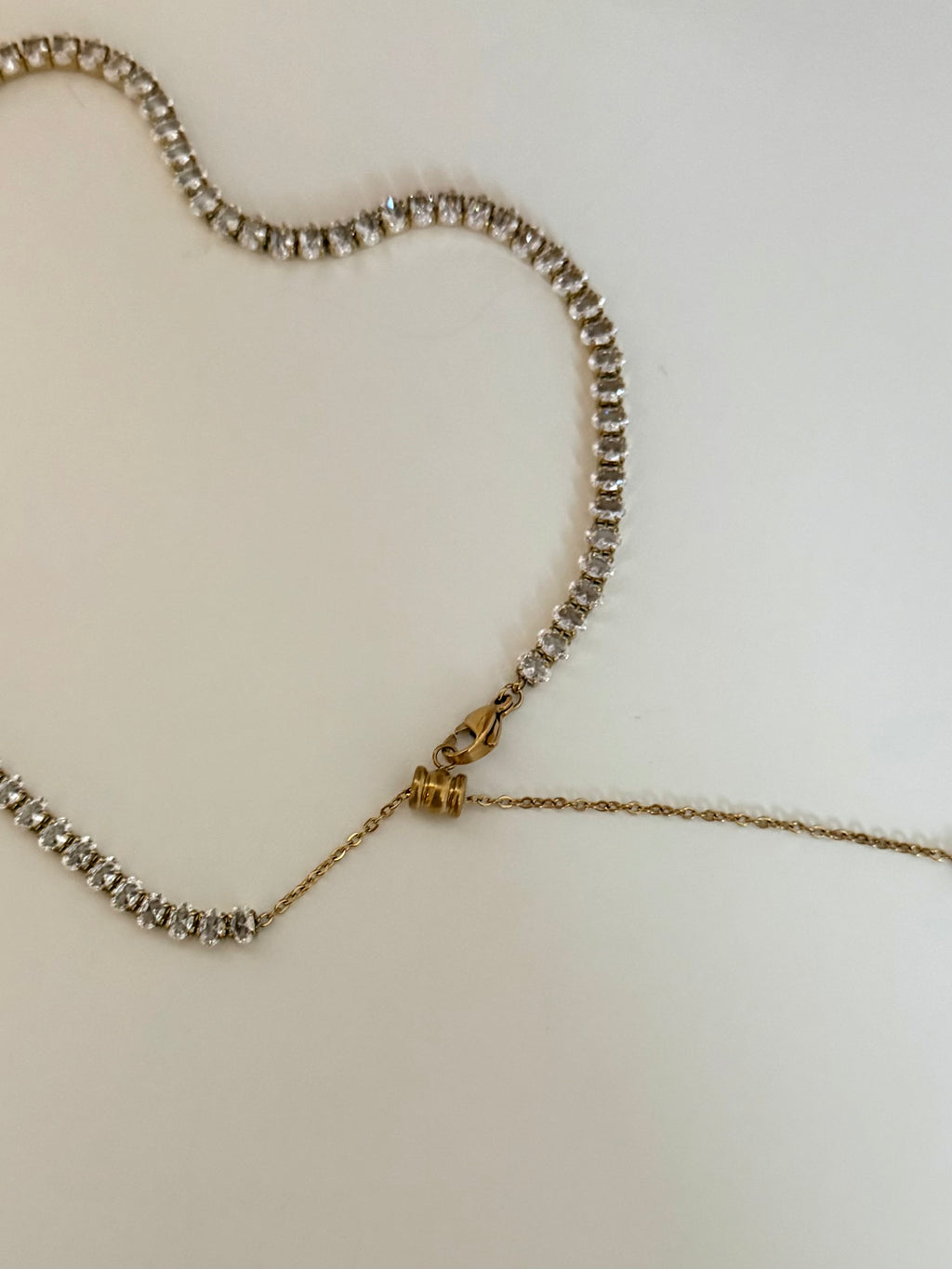 Collana Tennis Seraphine con Cursore