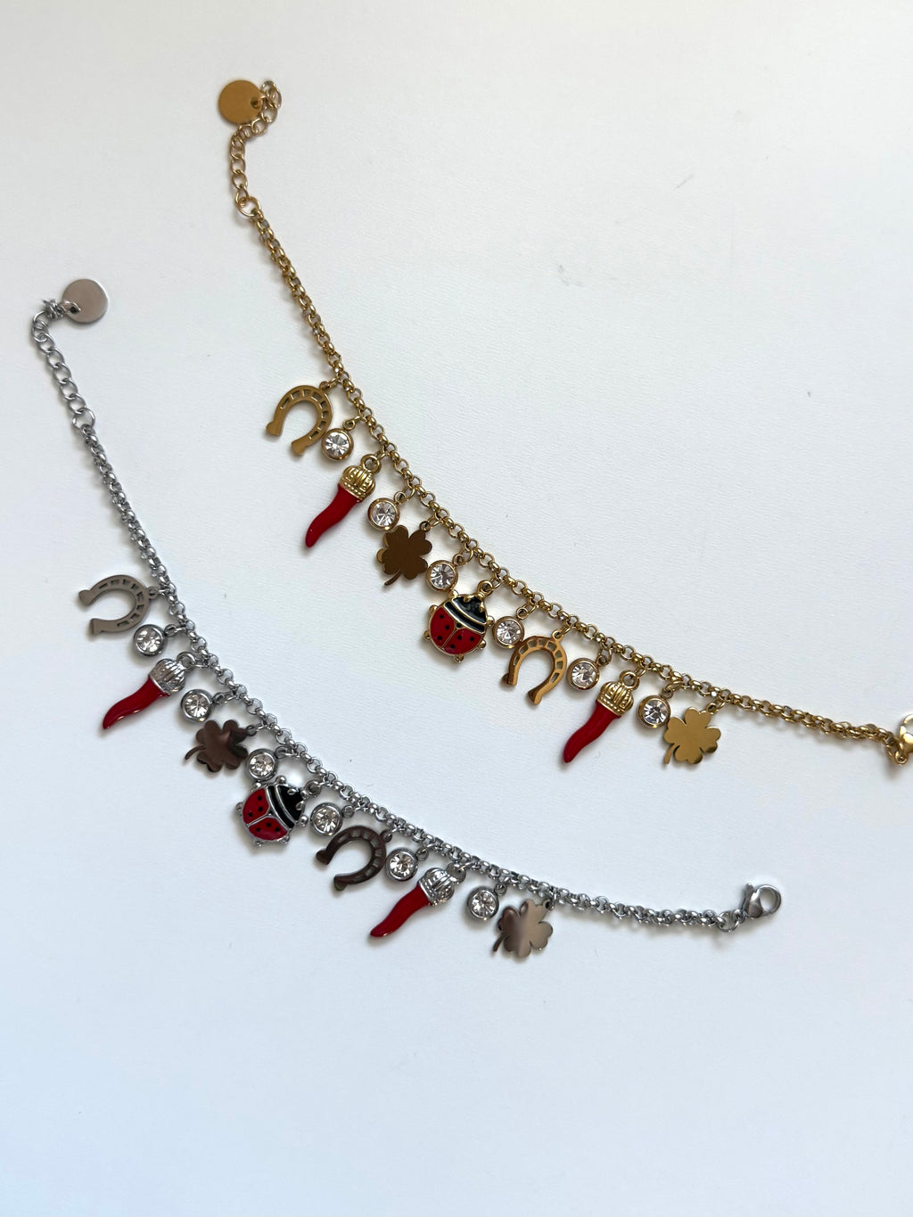 Bracciale Portafortuna con Charms