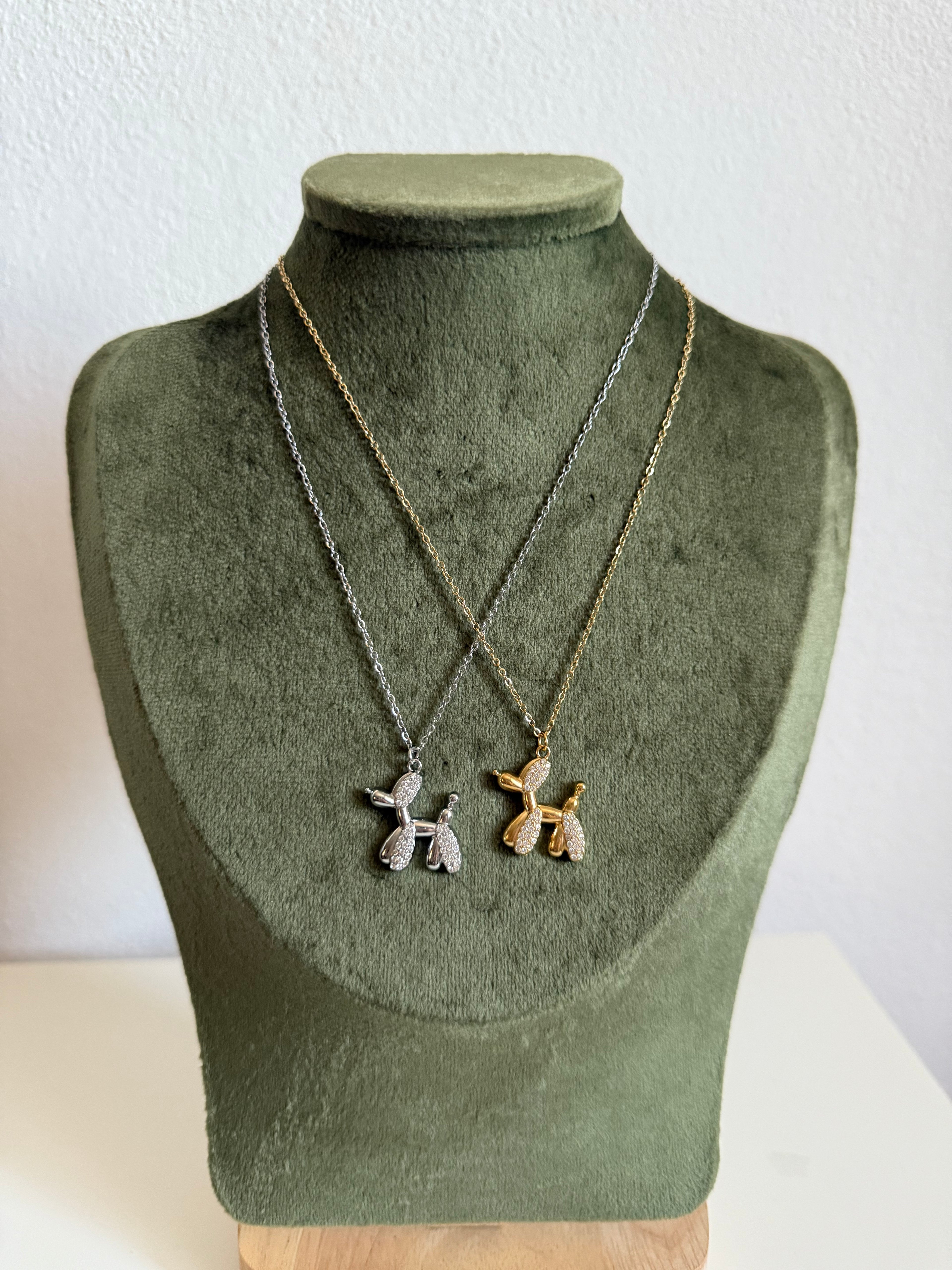 Collana Puppy Zirconato