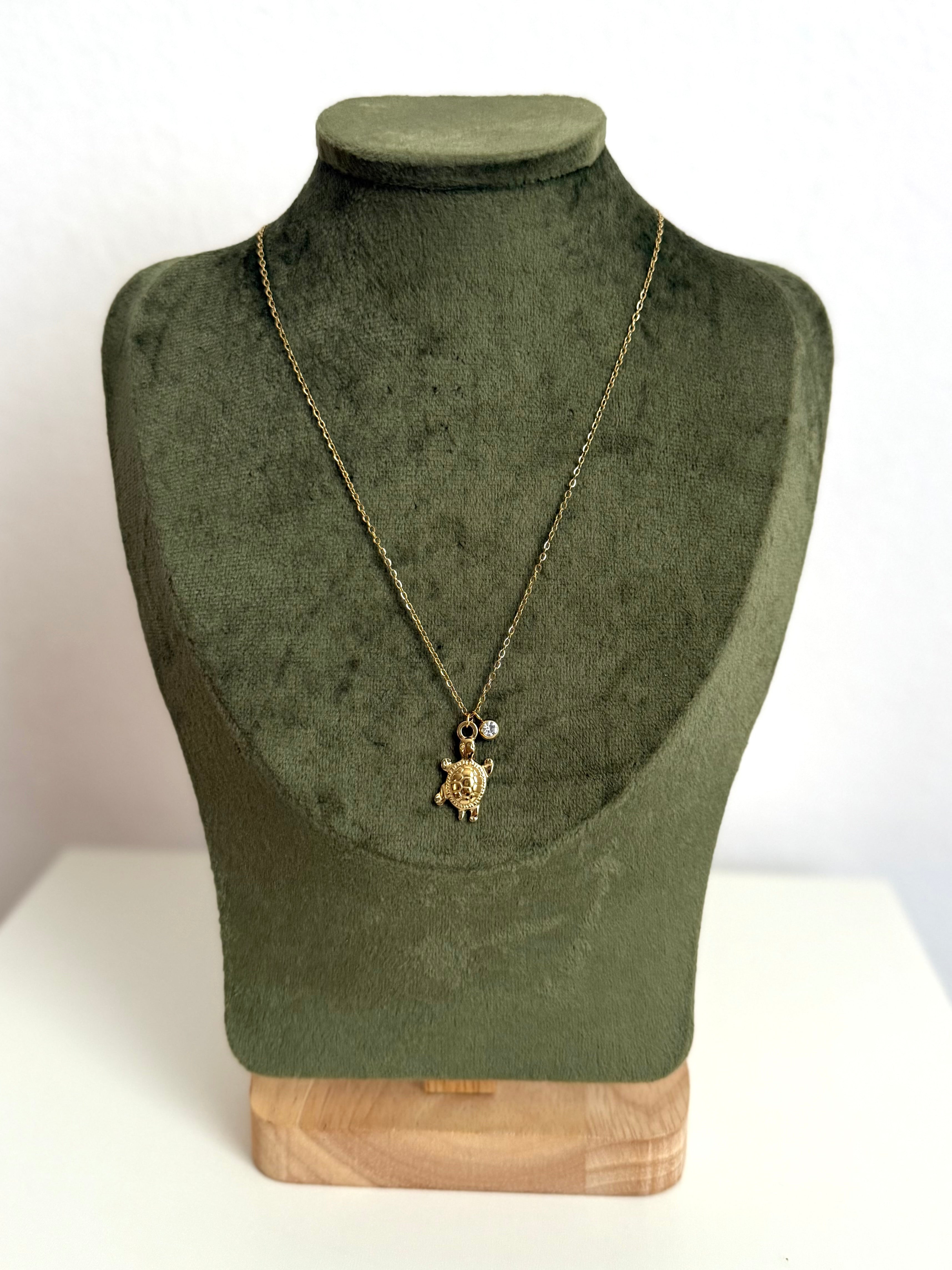 Collana Tartaruga con Punto Luce