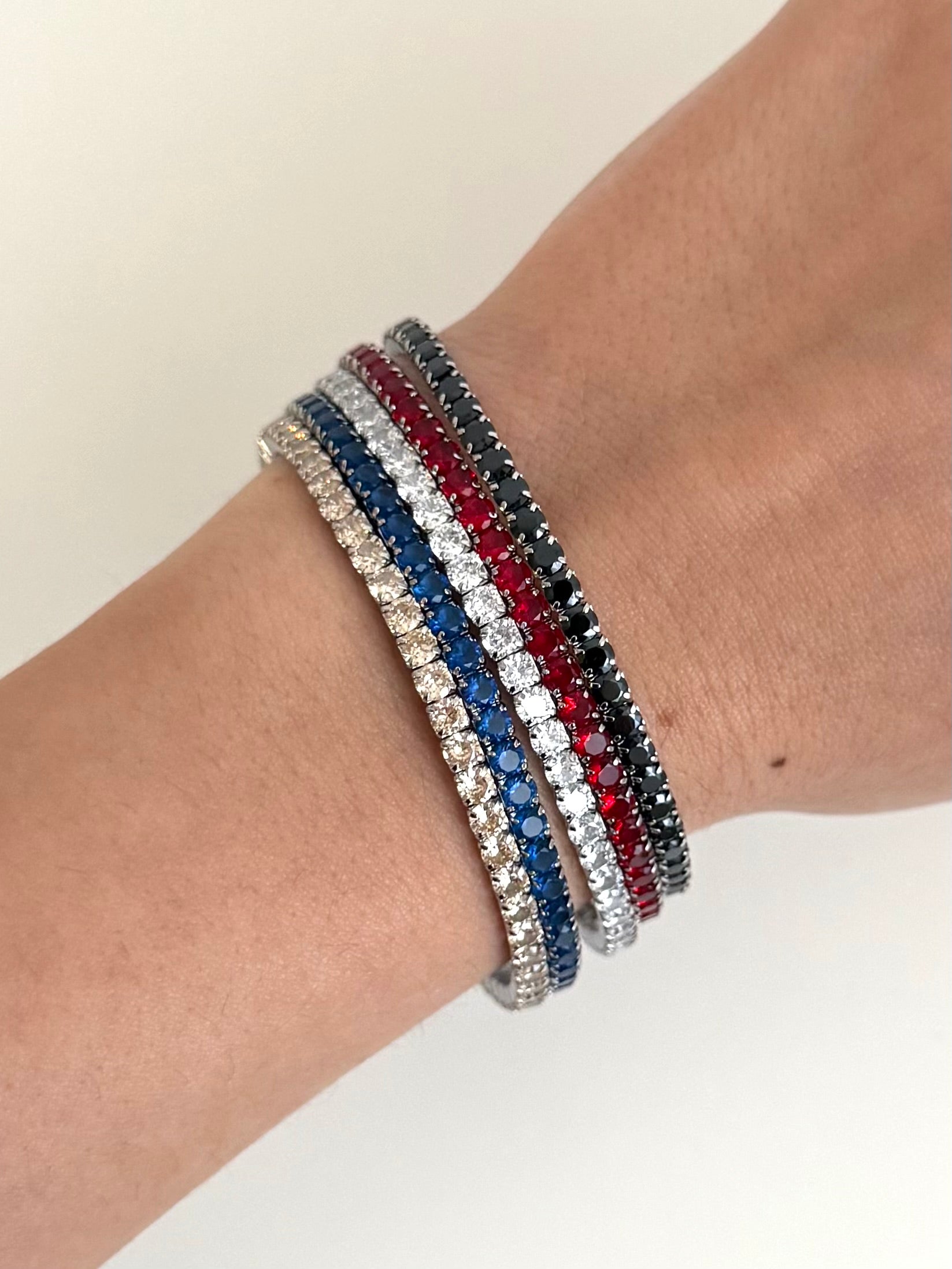 Bracciale Tennis Elasticizzati