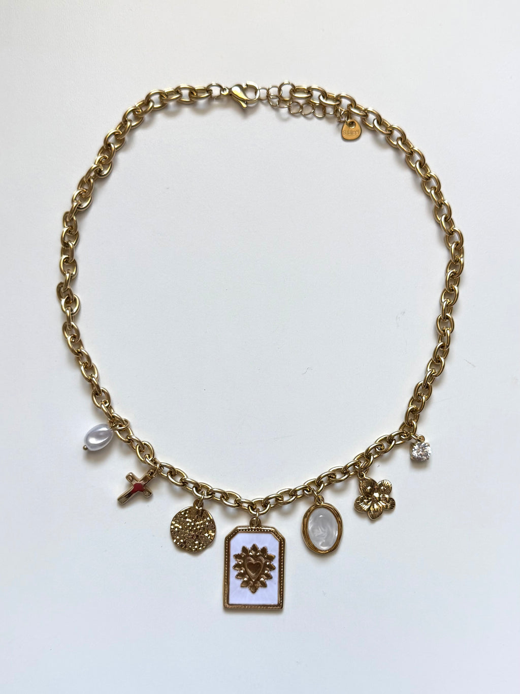Collana Fede Fiorita