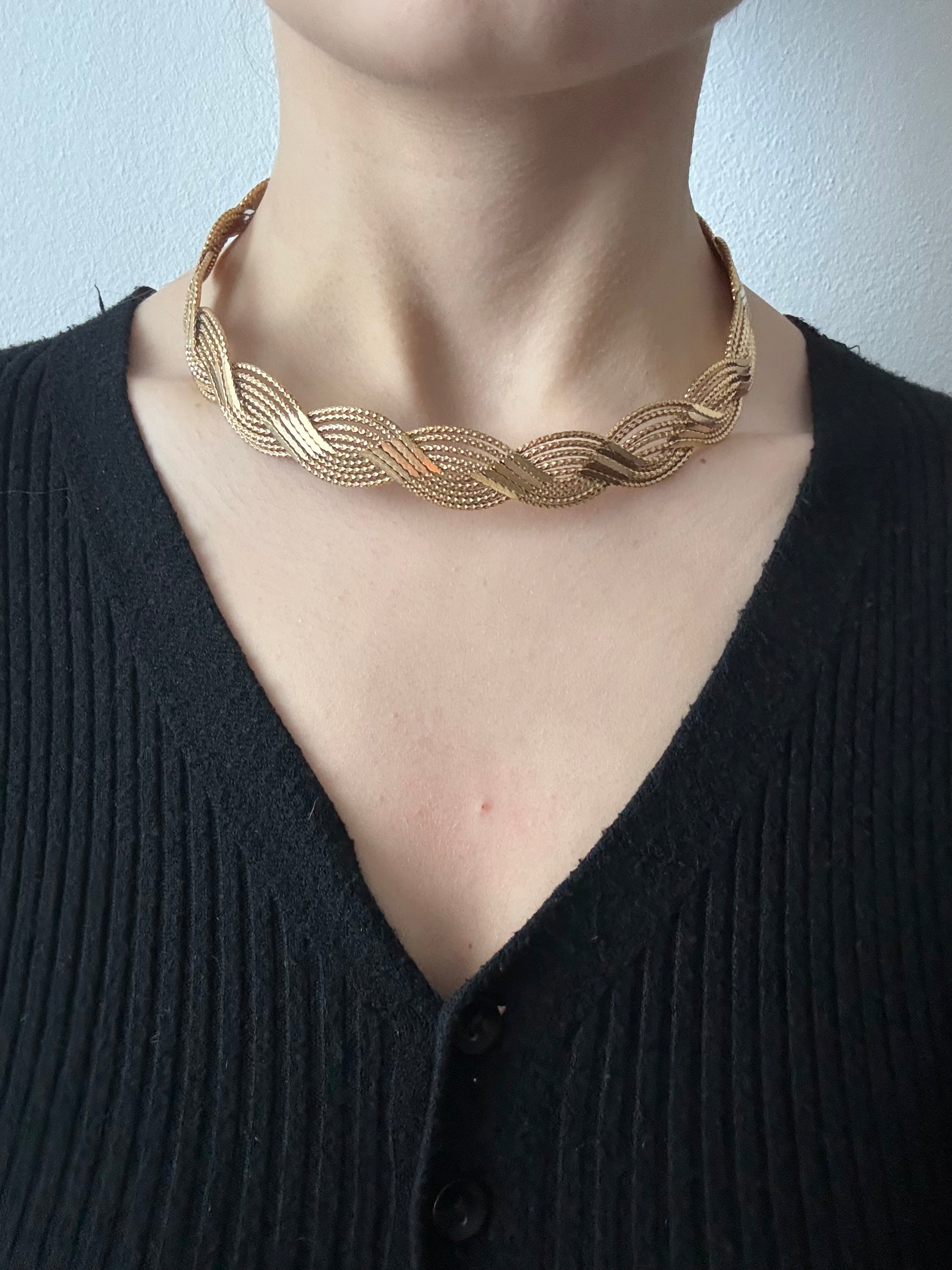 Girocollo Treccia