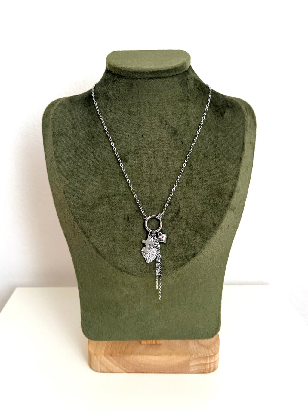 Collana Heart Charms