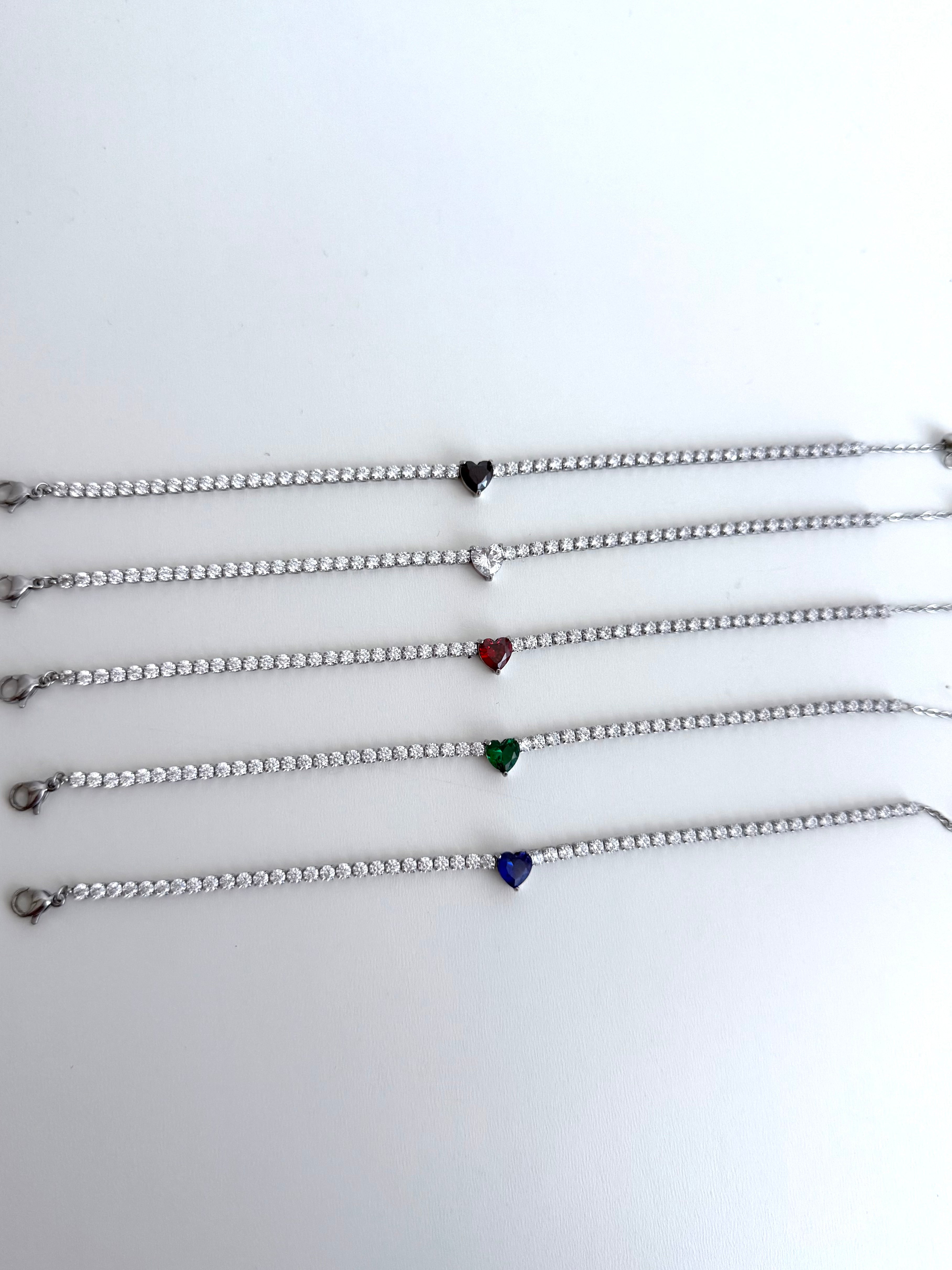 Bracciale Cuoricino Zirconato