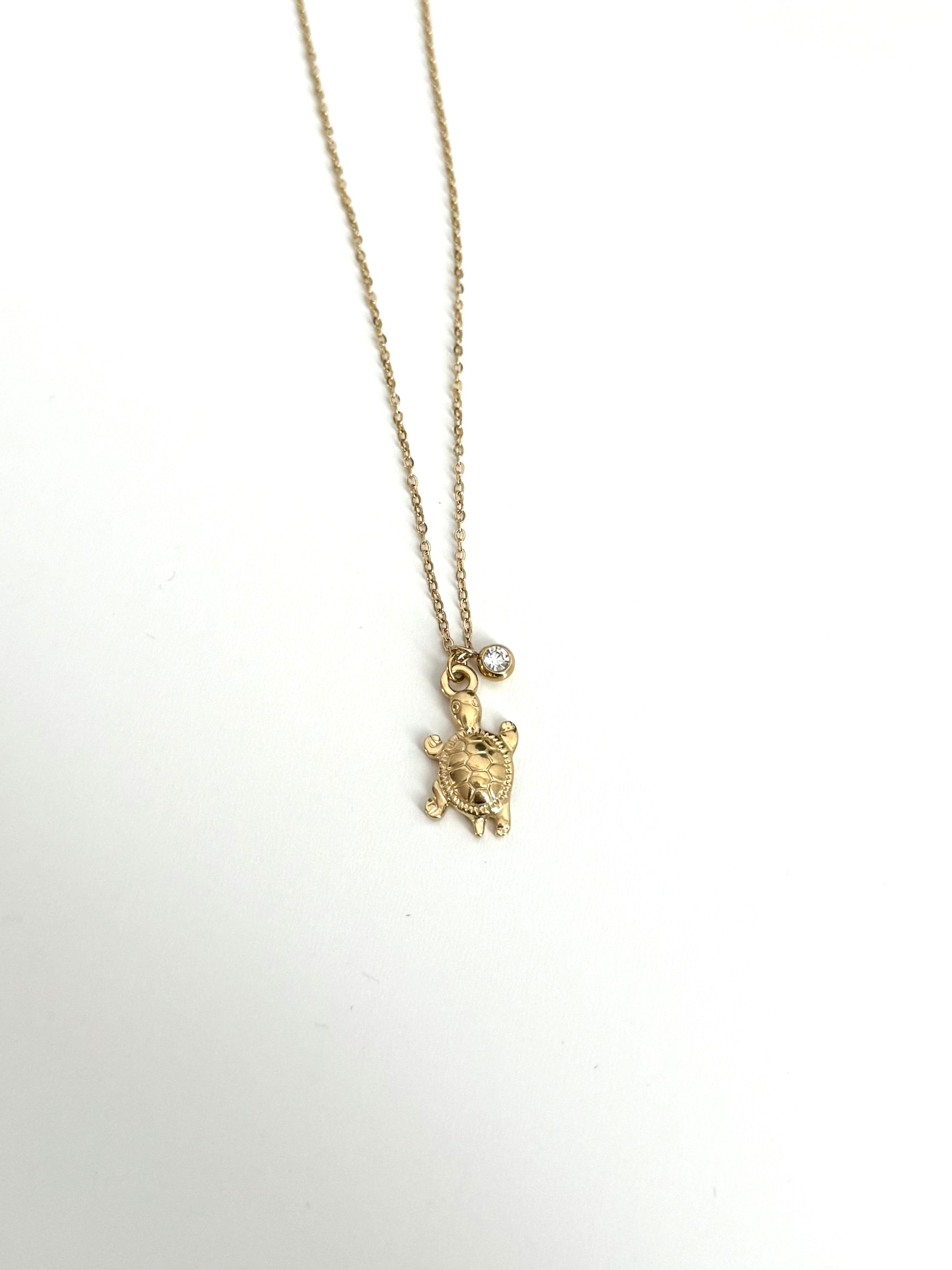 Collana Tartaruga con Punto Luce