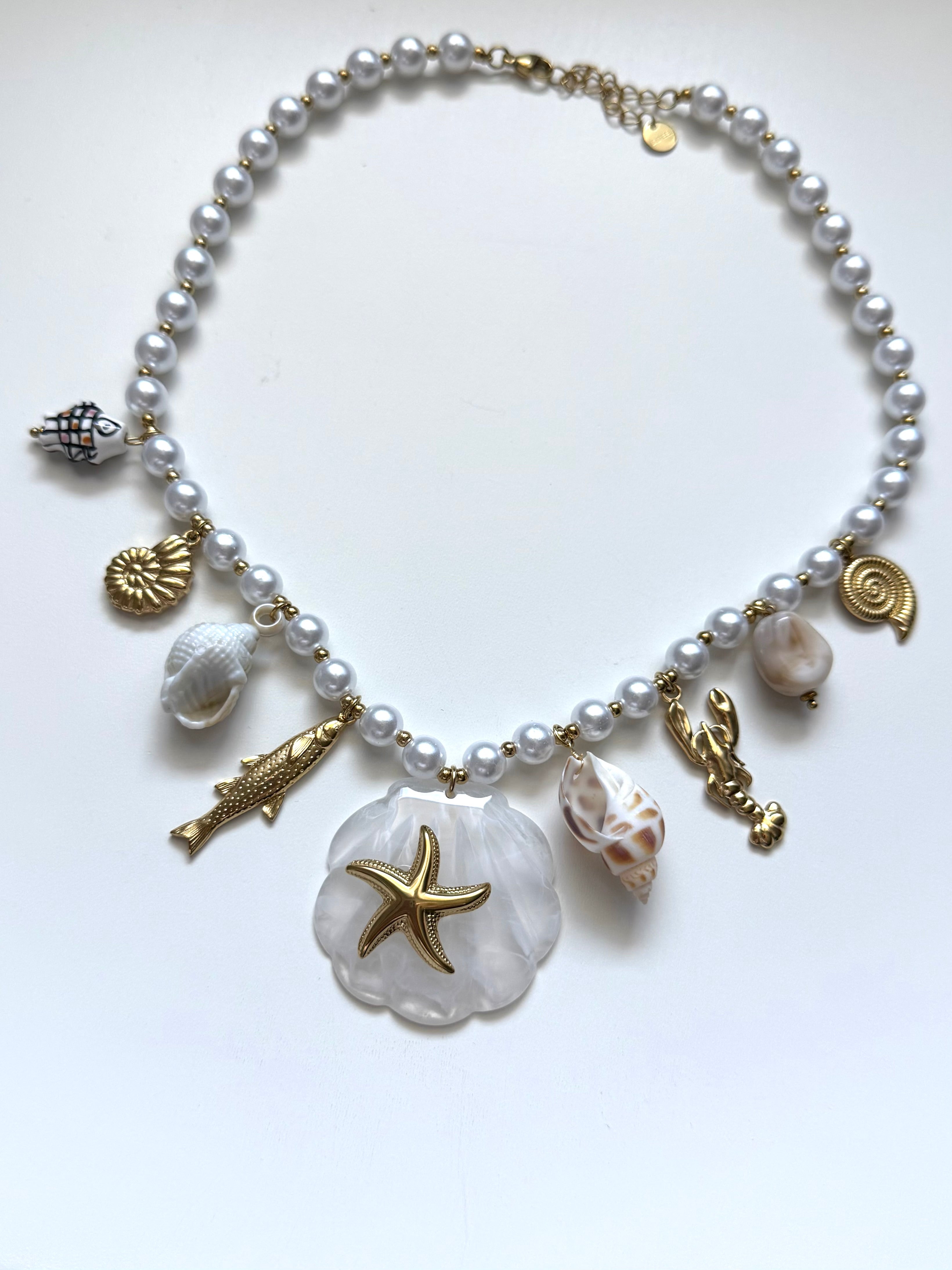 Collana Mermaid con Charms