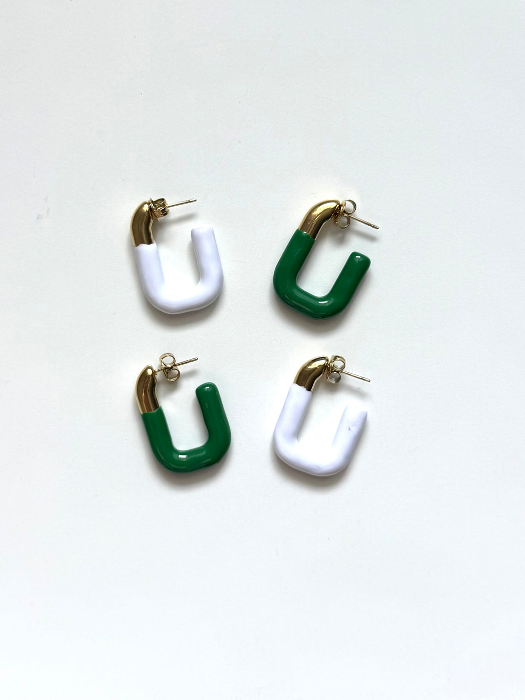 Orecchini Mini Bicolore