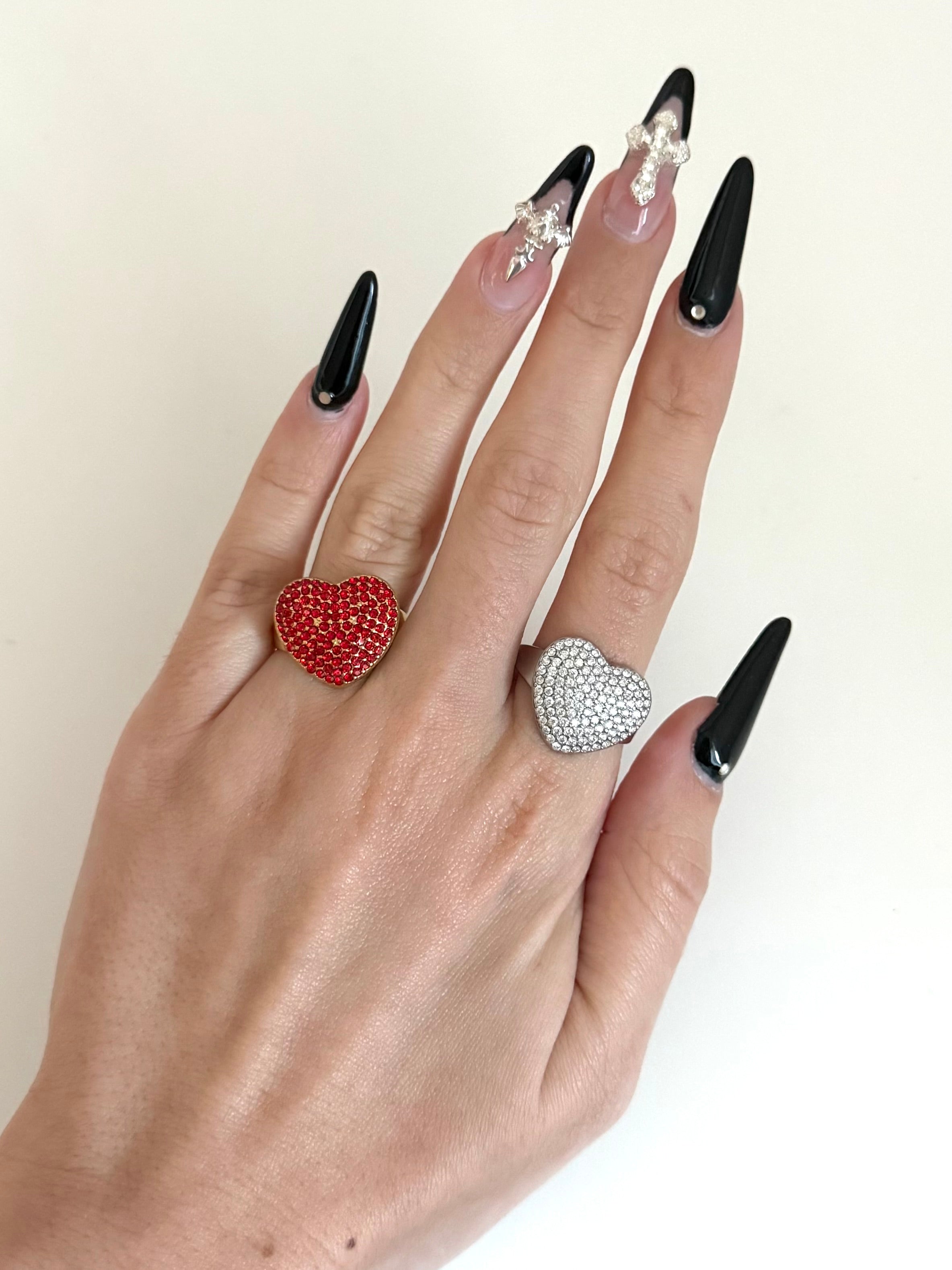 Anello Cuoricino Brillante