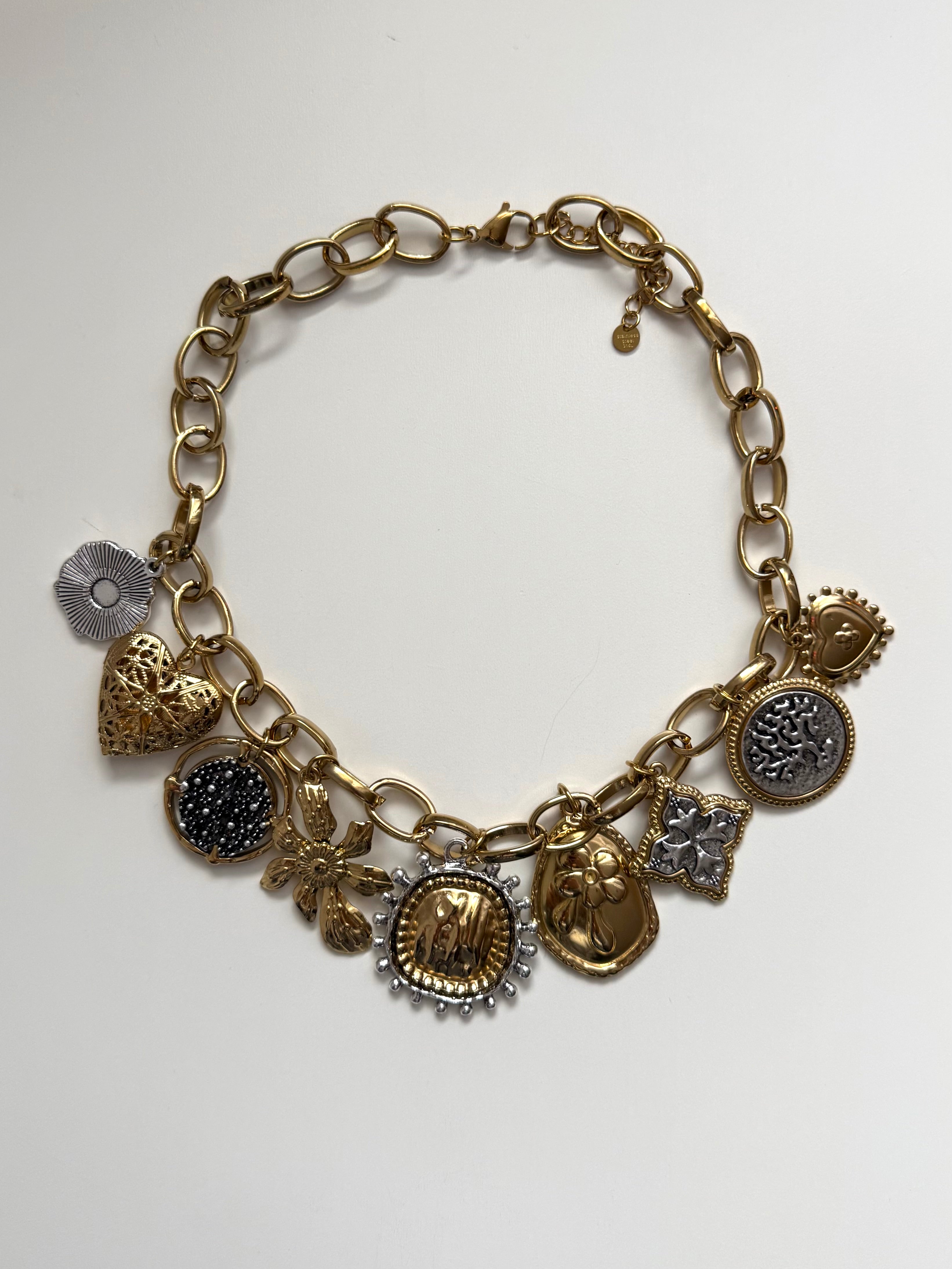 Collana Golden Chunky Aurea