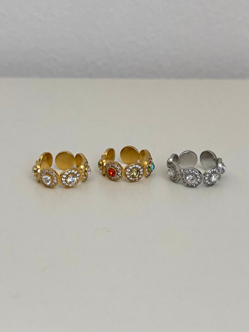 Anello Corona Colorata