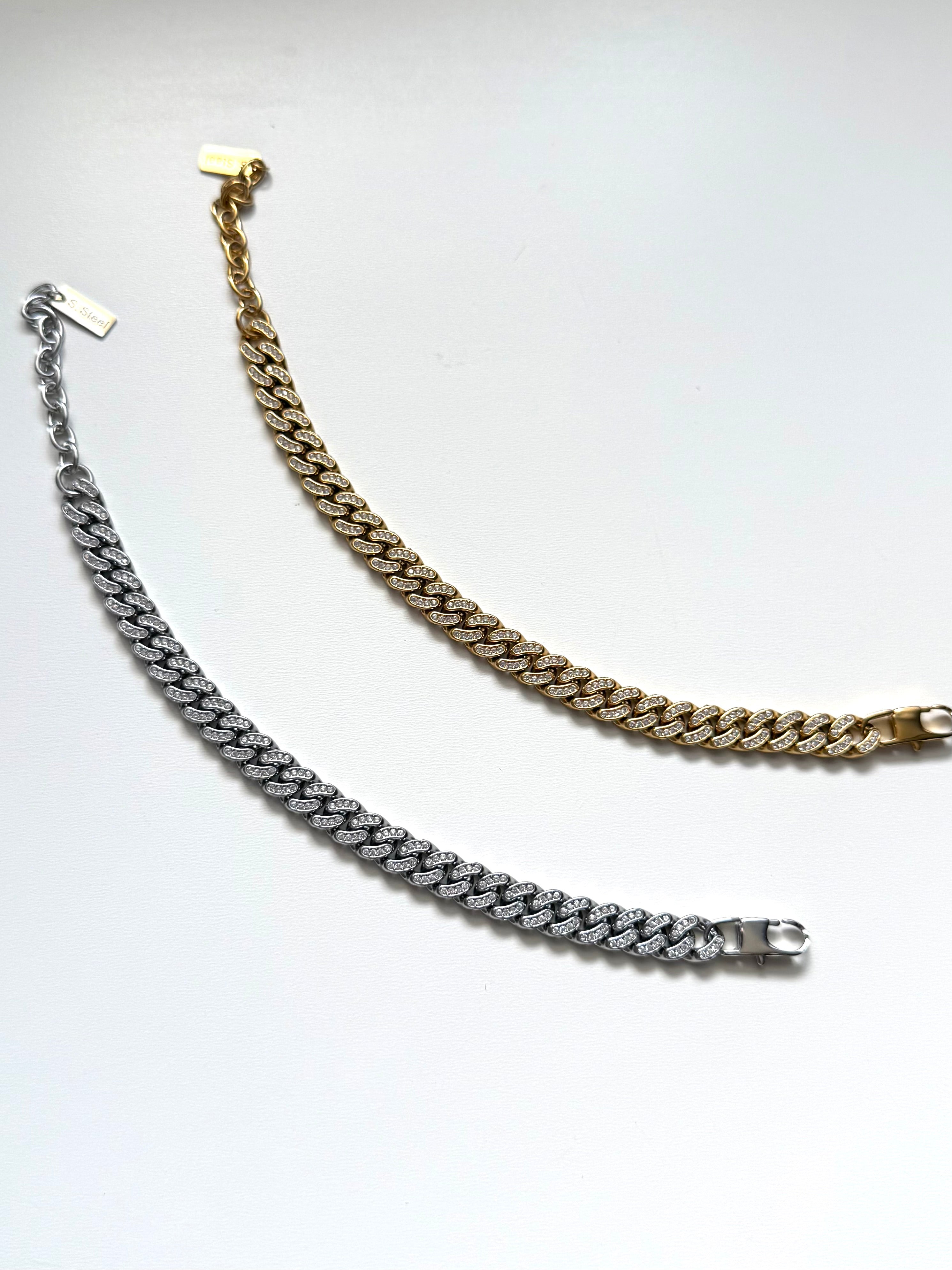 Bracciale Catena Zirconi