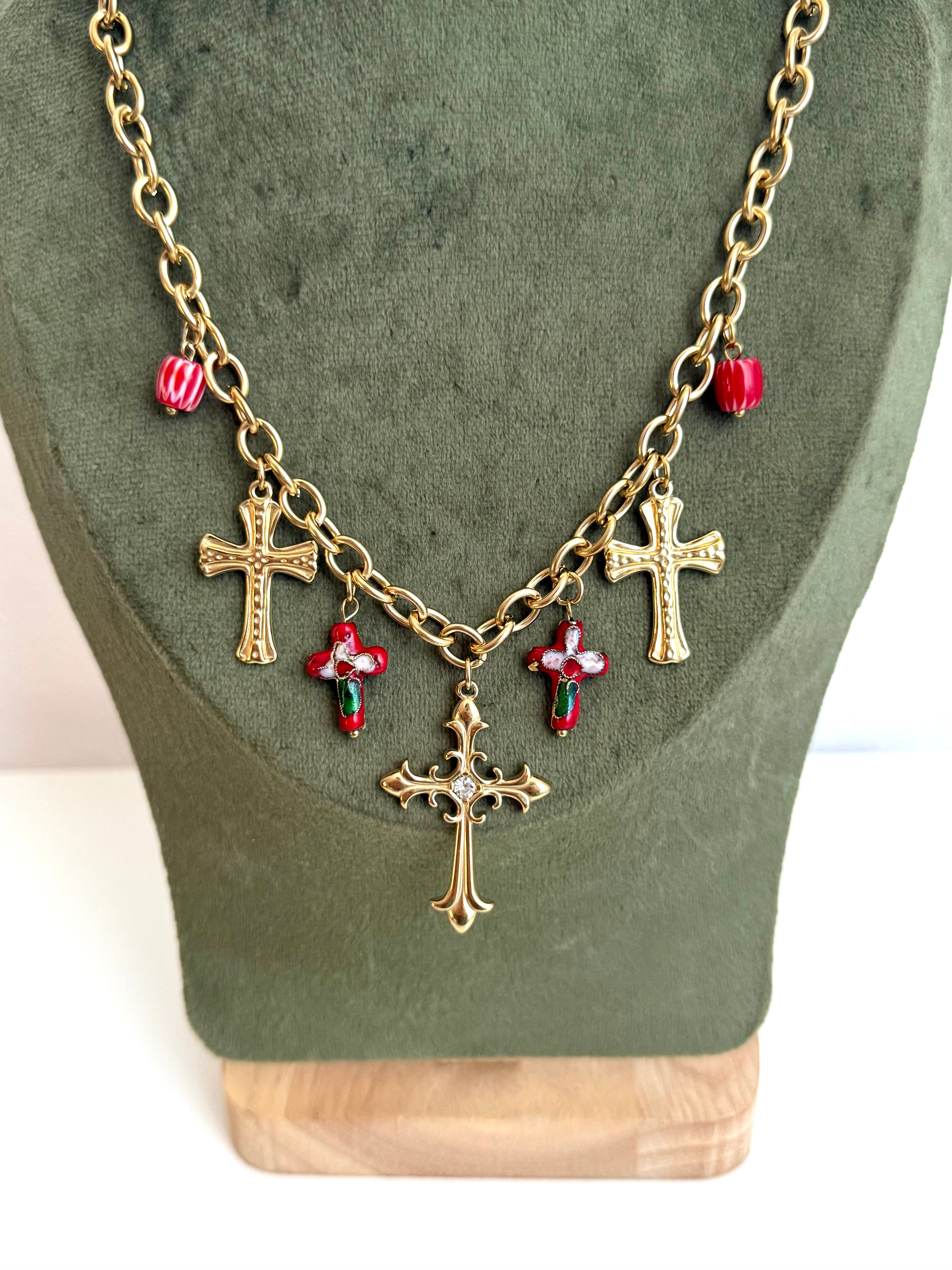 Collana Cross Vibe
