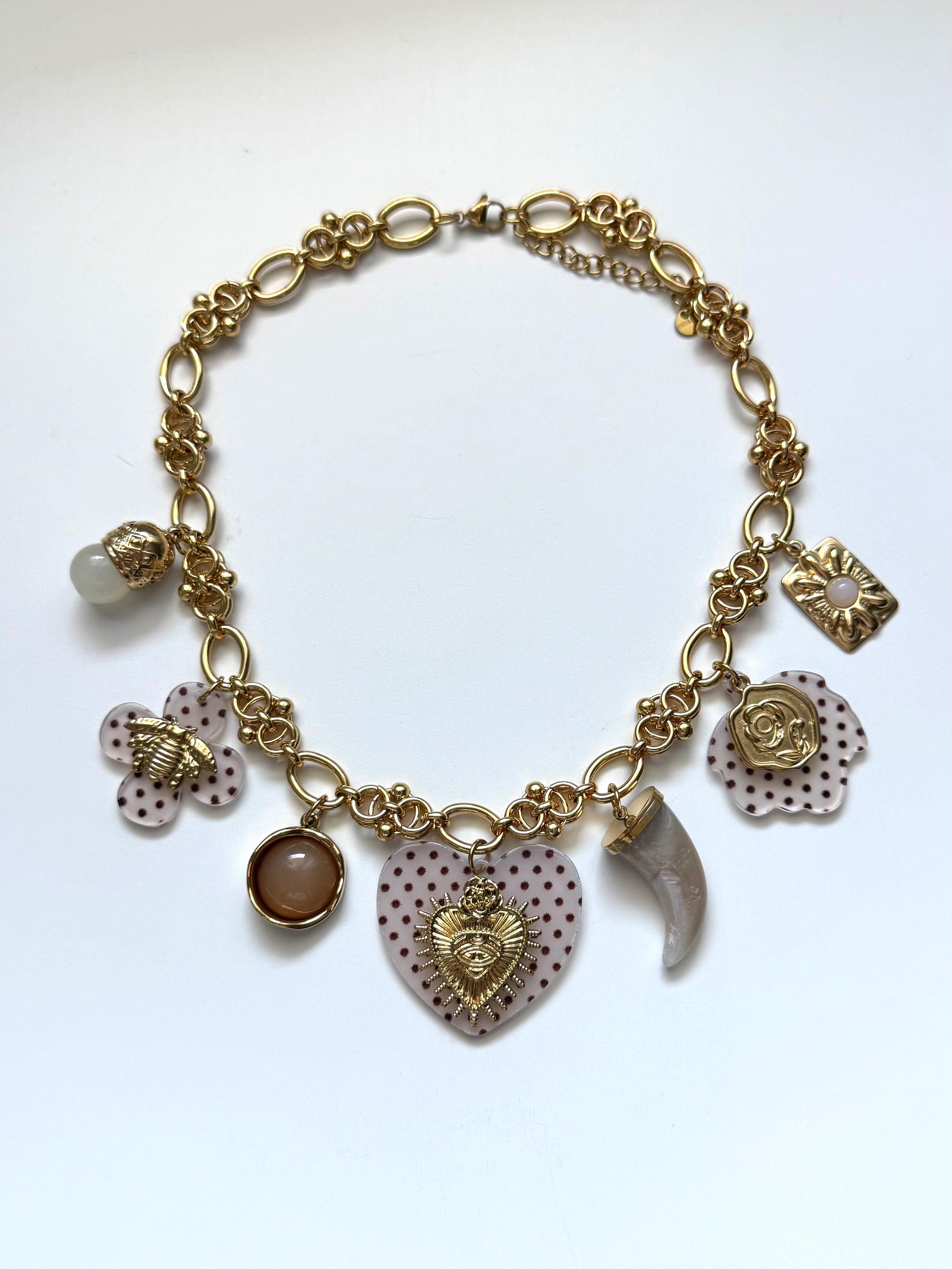 Collana Mazzo di Cuori