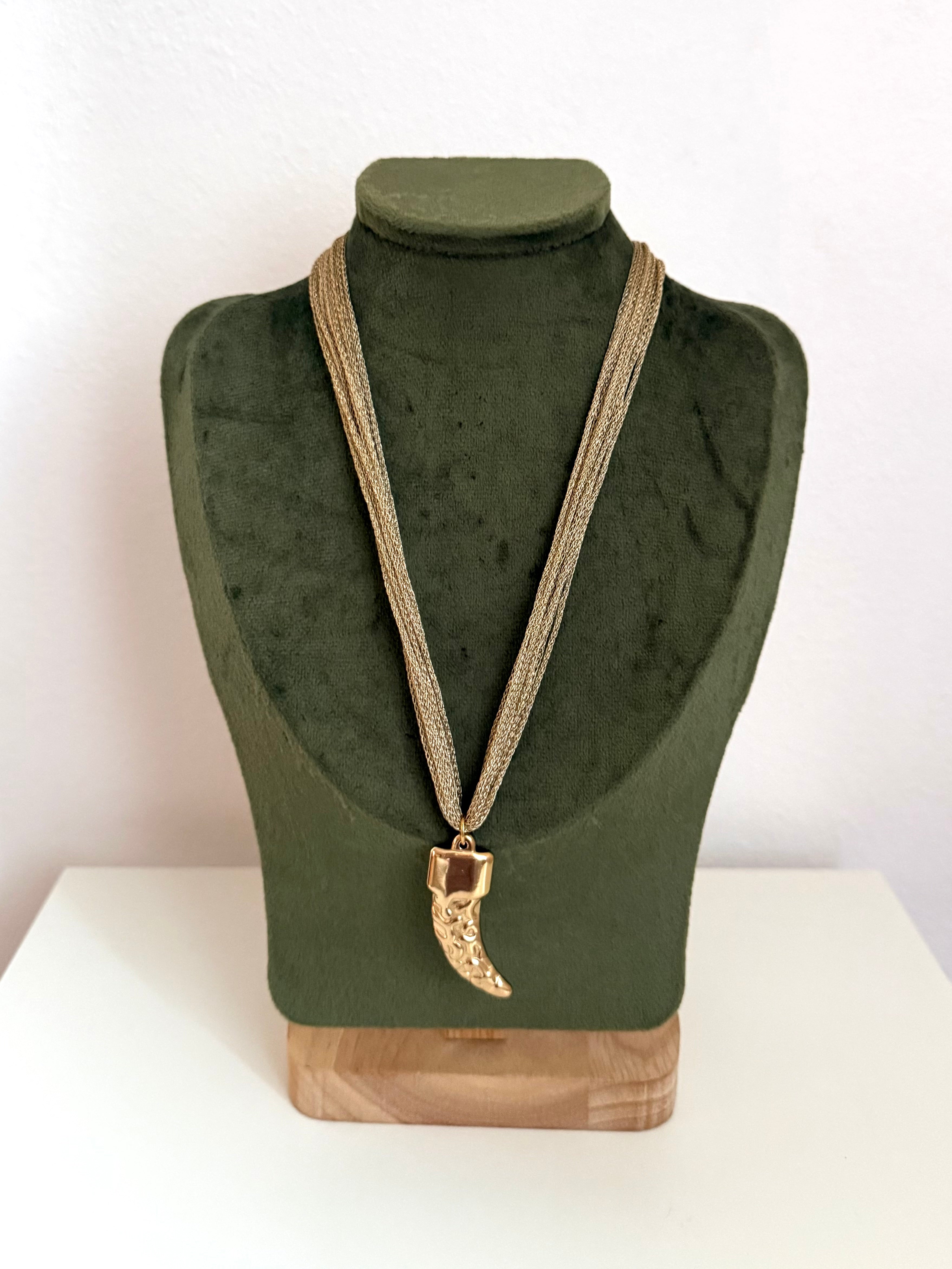 Collana Corno Golden