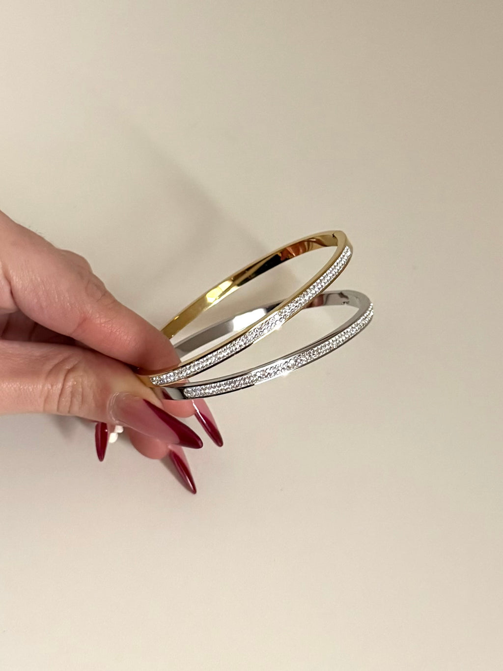 Bracciale Rigido Luxia con zirconi
