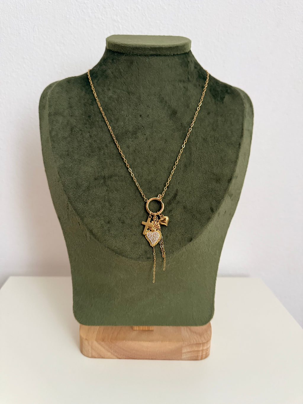 Collana Heart Charms