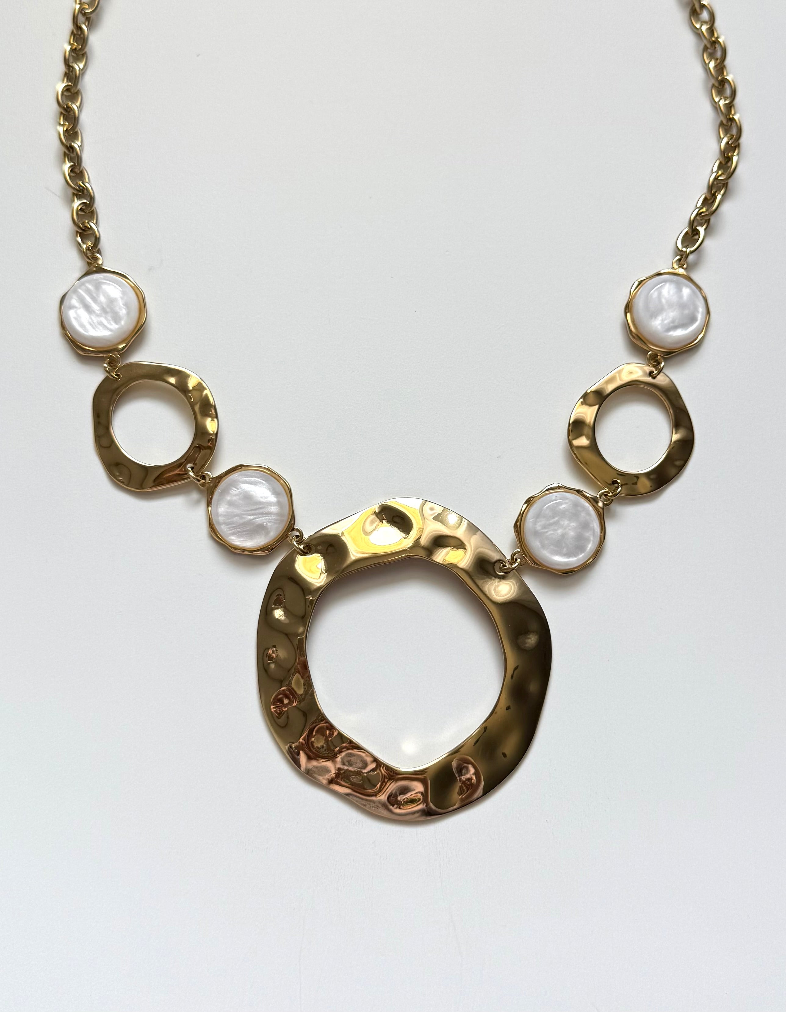 Collana Cerchi di Perla