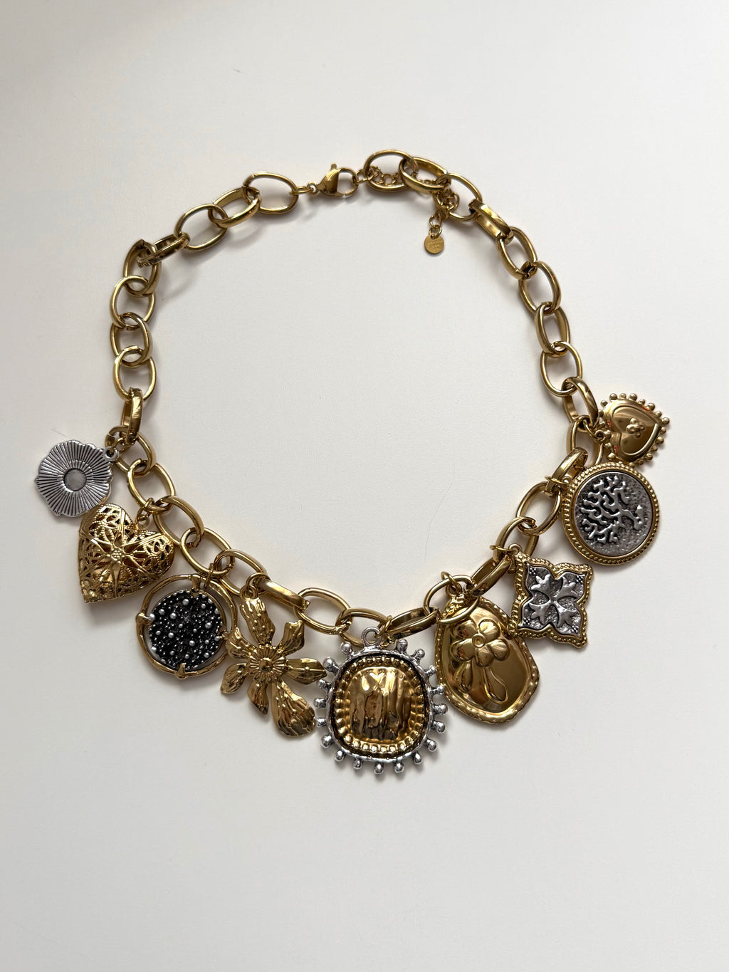Collana Golden Chunky Aurea