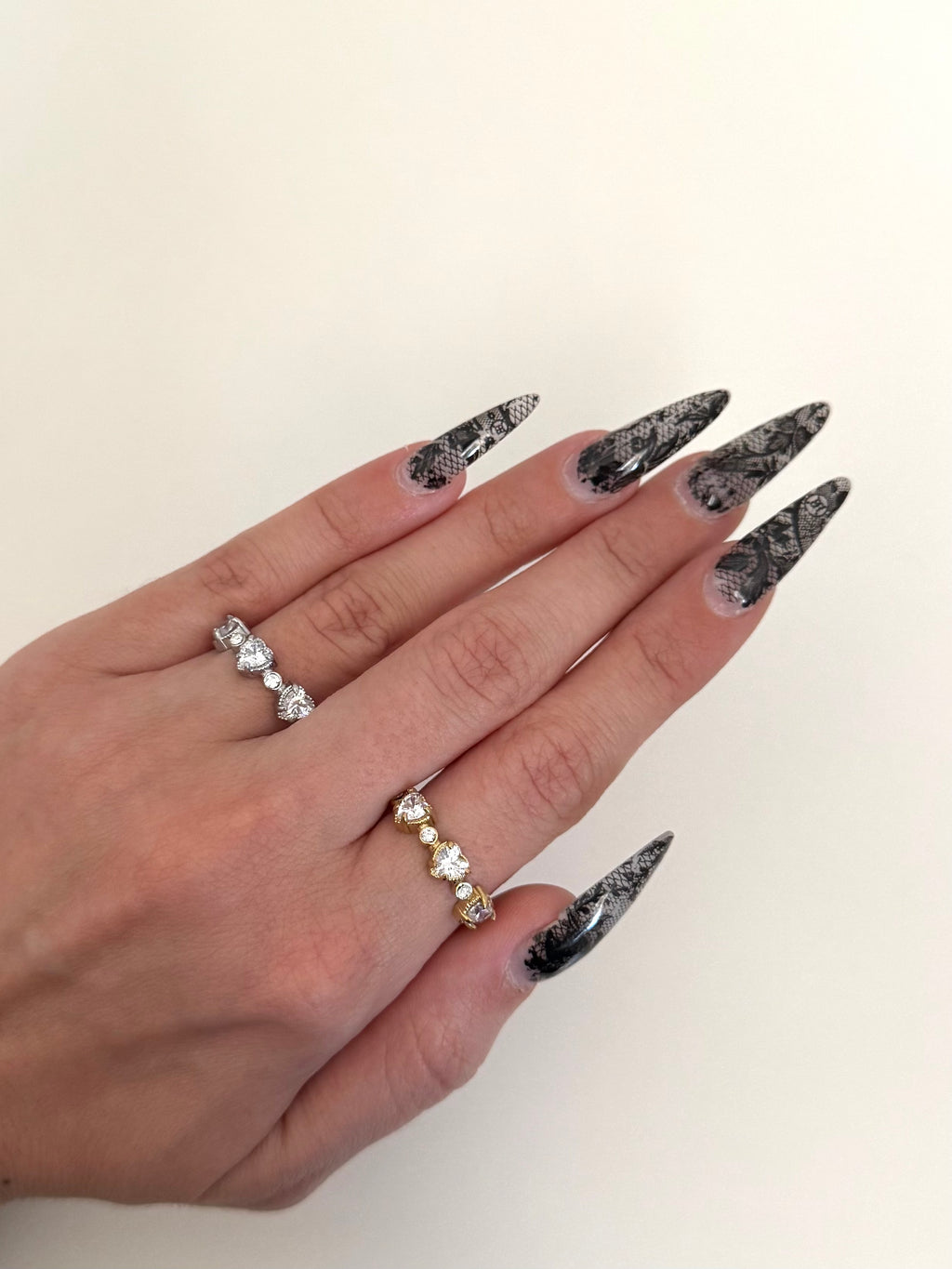 Anello Corona di Cuori