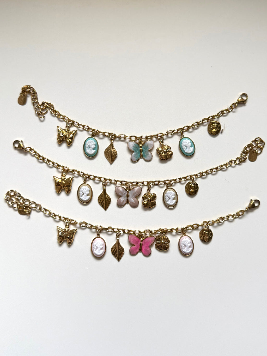 Bracciale Farfalla con Charms