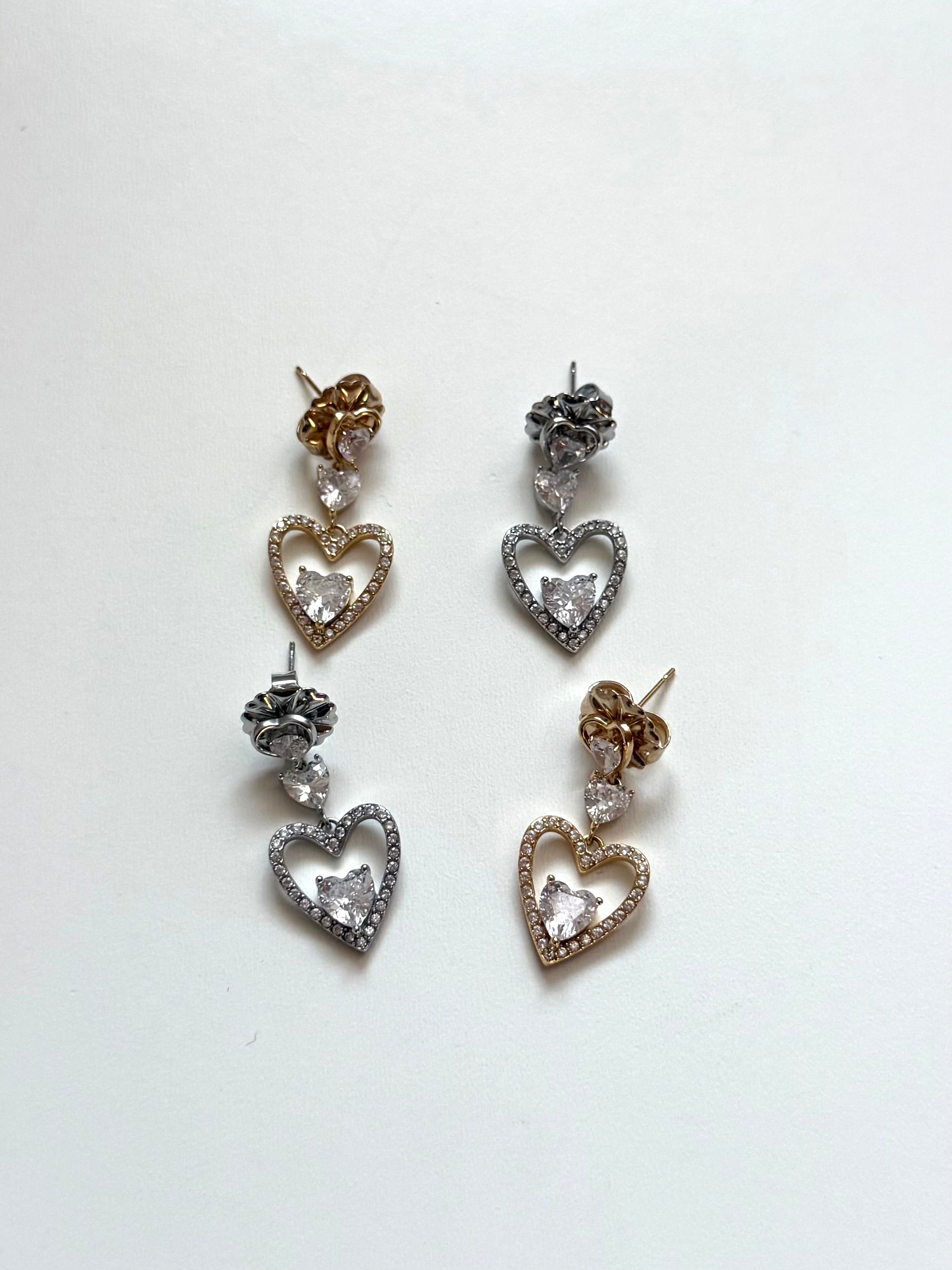 Orecchini Shine Heart