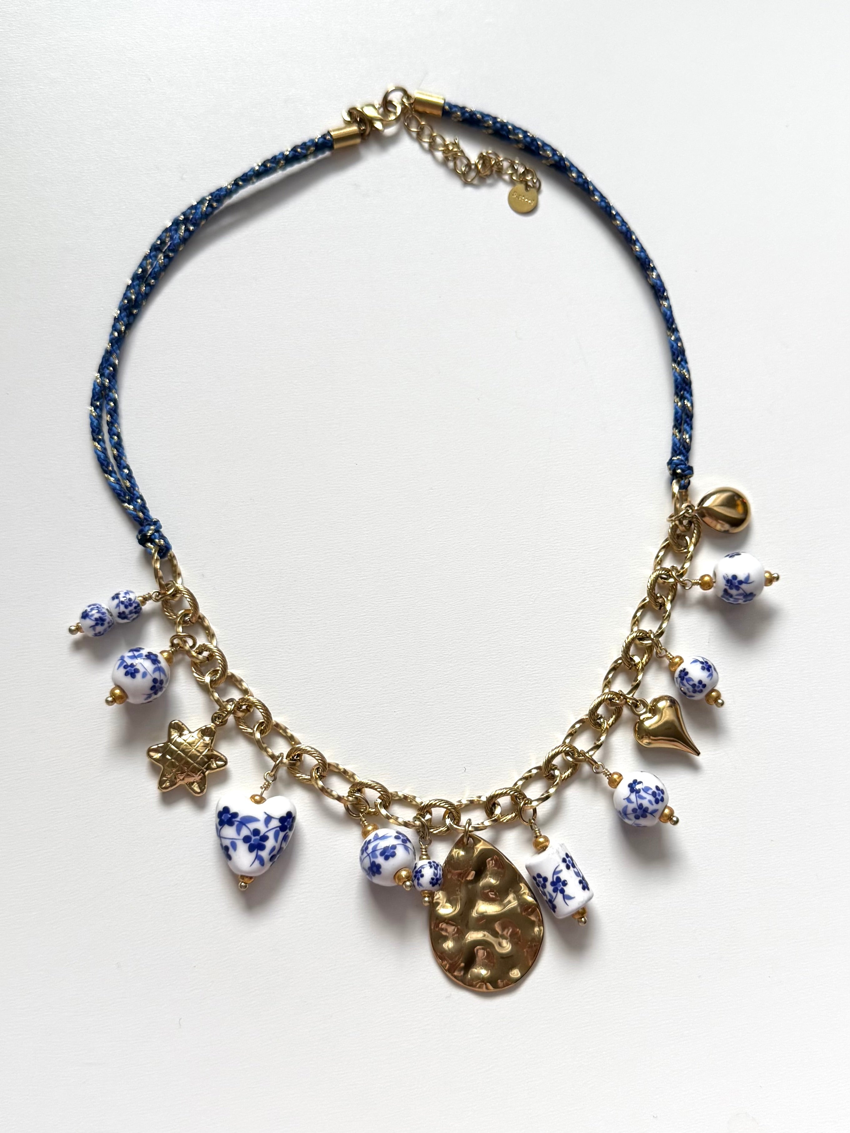 Collana Santorini con Charms