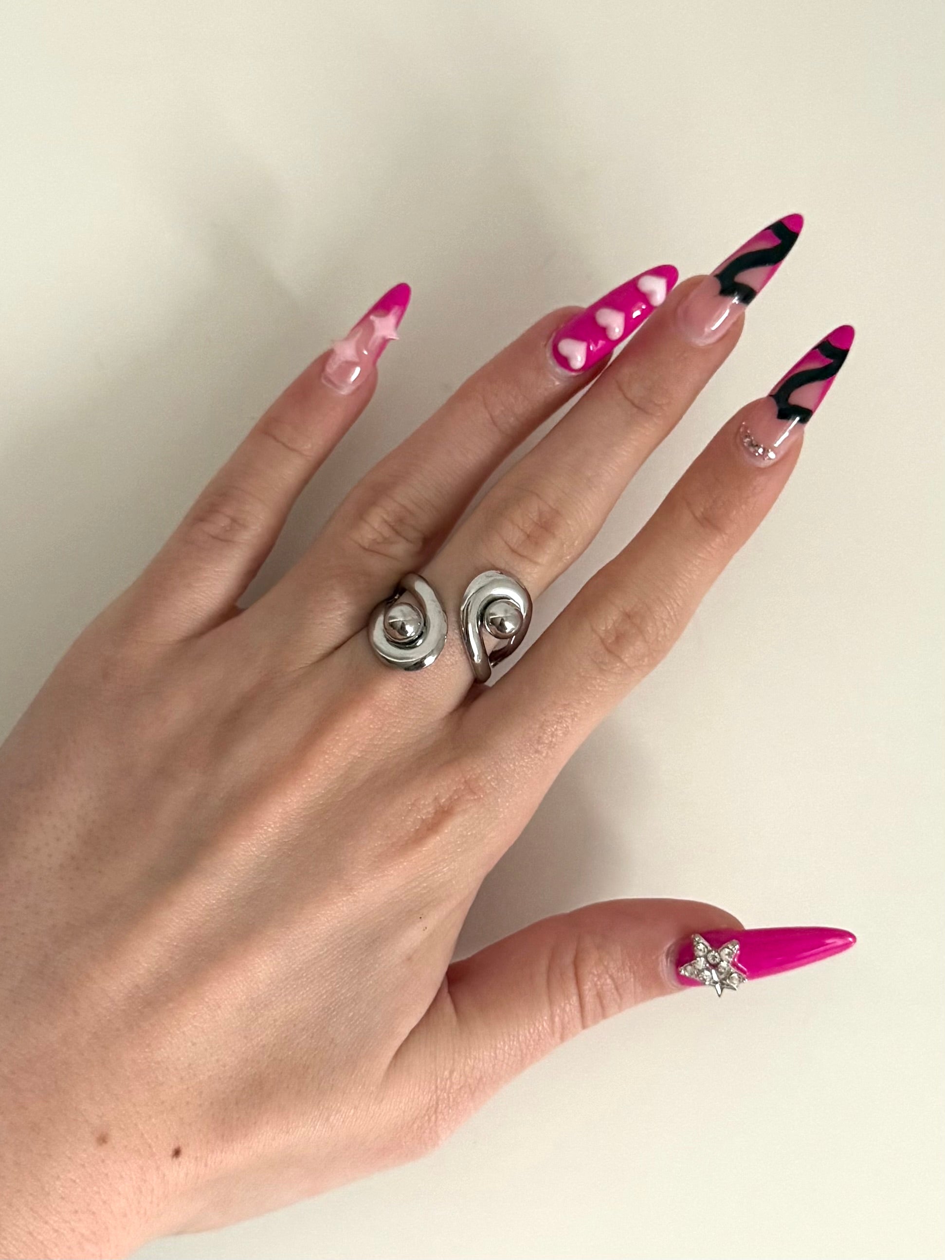 Anello Mini Double Ball