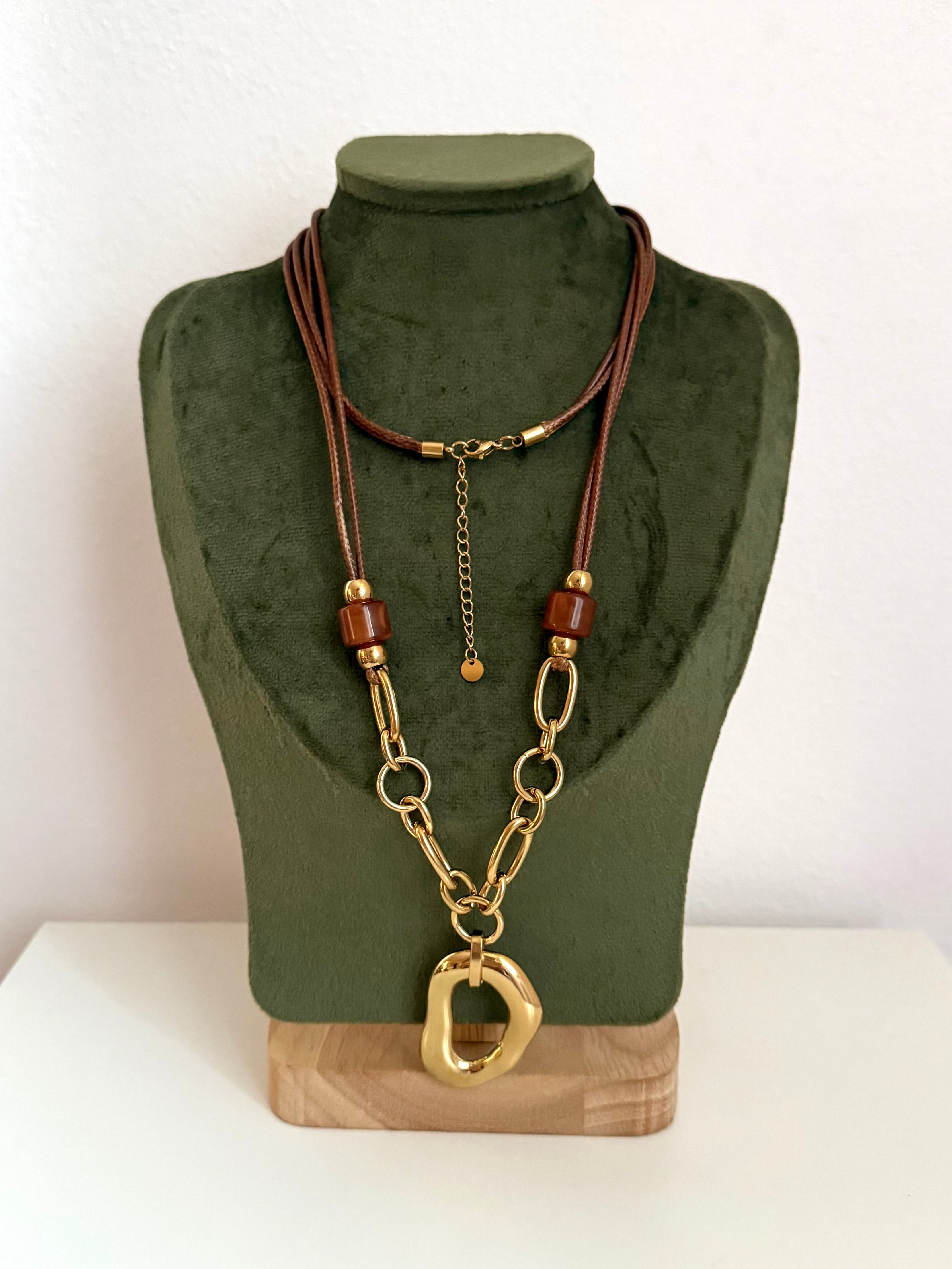 Collana Lunga Dual Edge