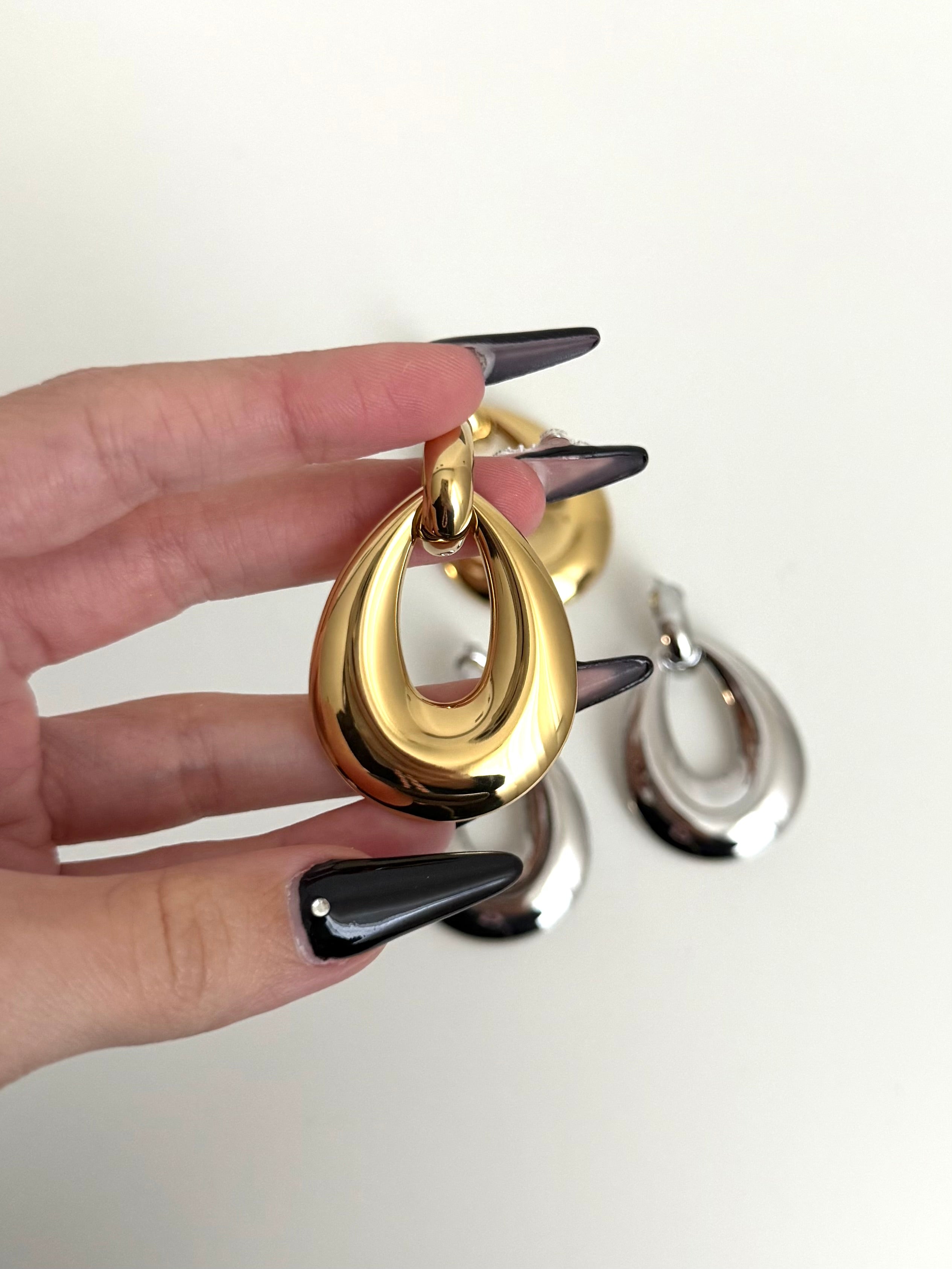 Orecchini Pendenti Ellisse