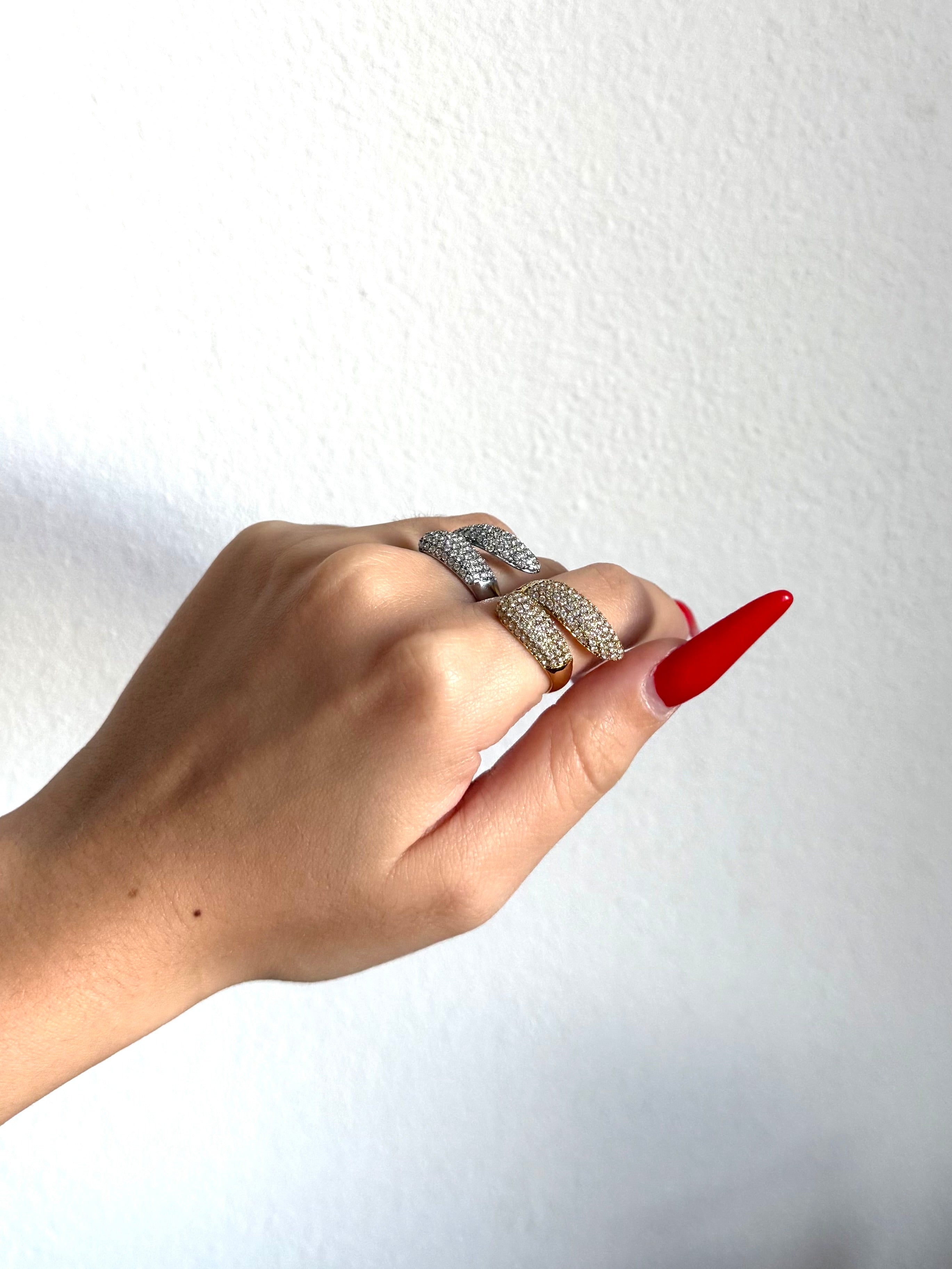 Anello Intreccio Glowy