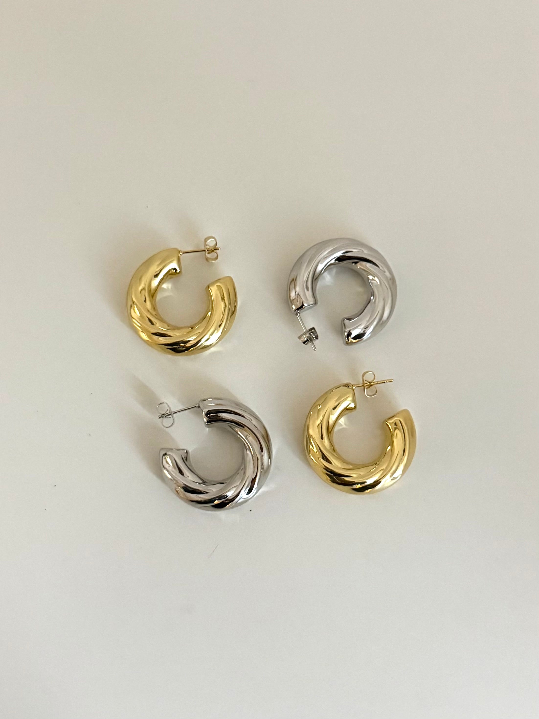 Orecchini Bold Curl