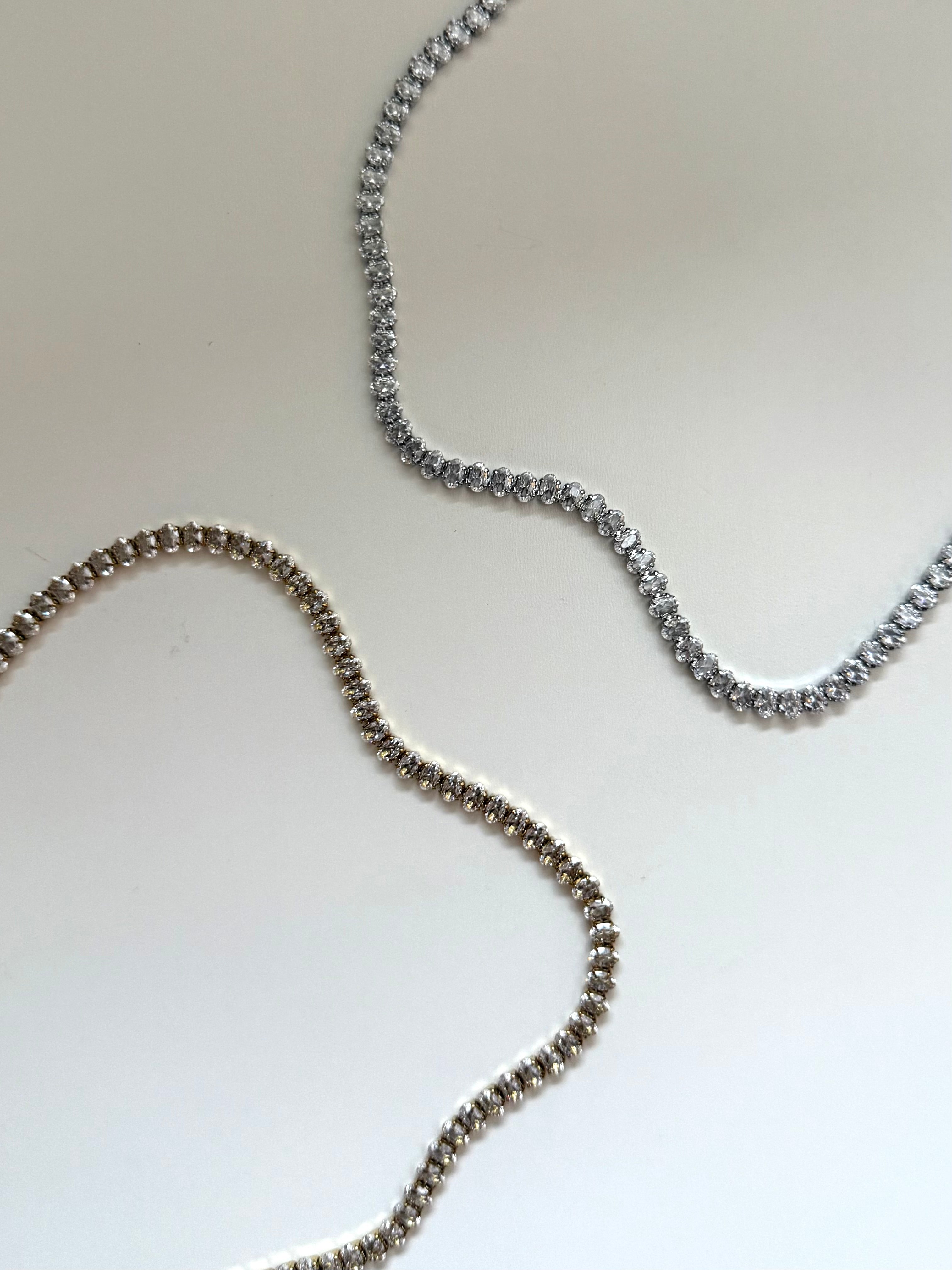 Collana Tennis Seraphine con Cursore