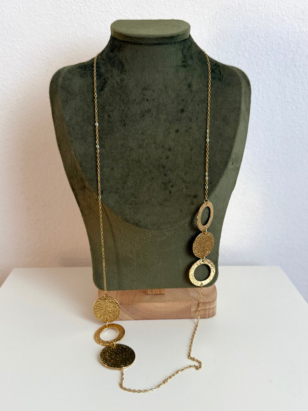 Collana Lunga Cerchi
