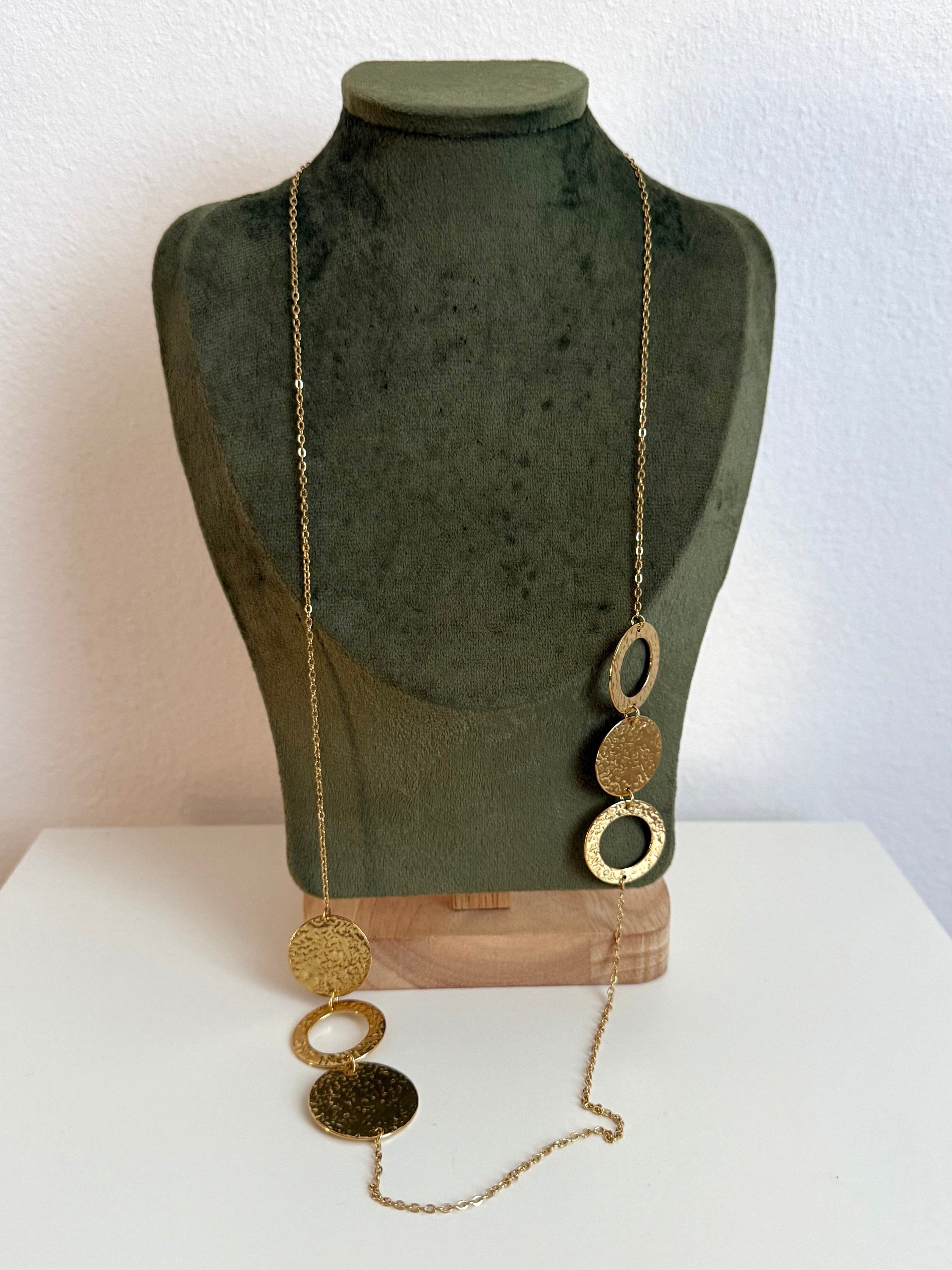 Collana Lunga Cerchi