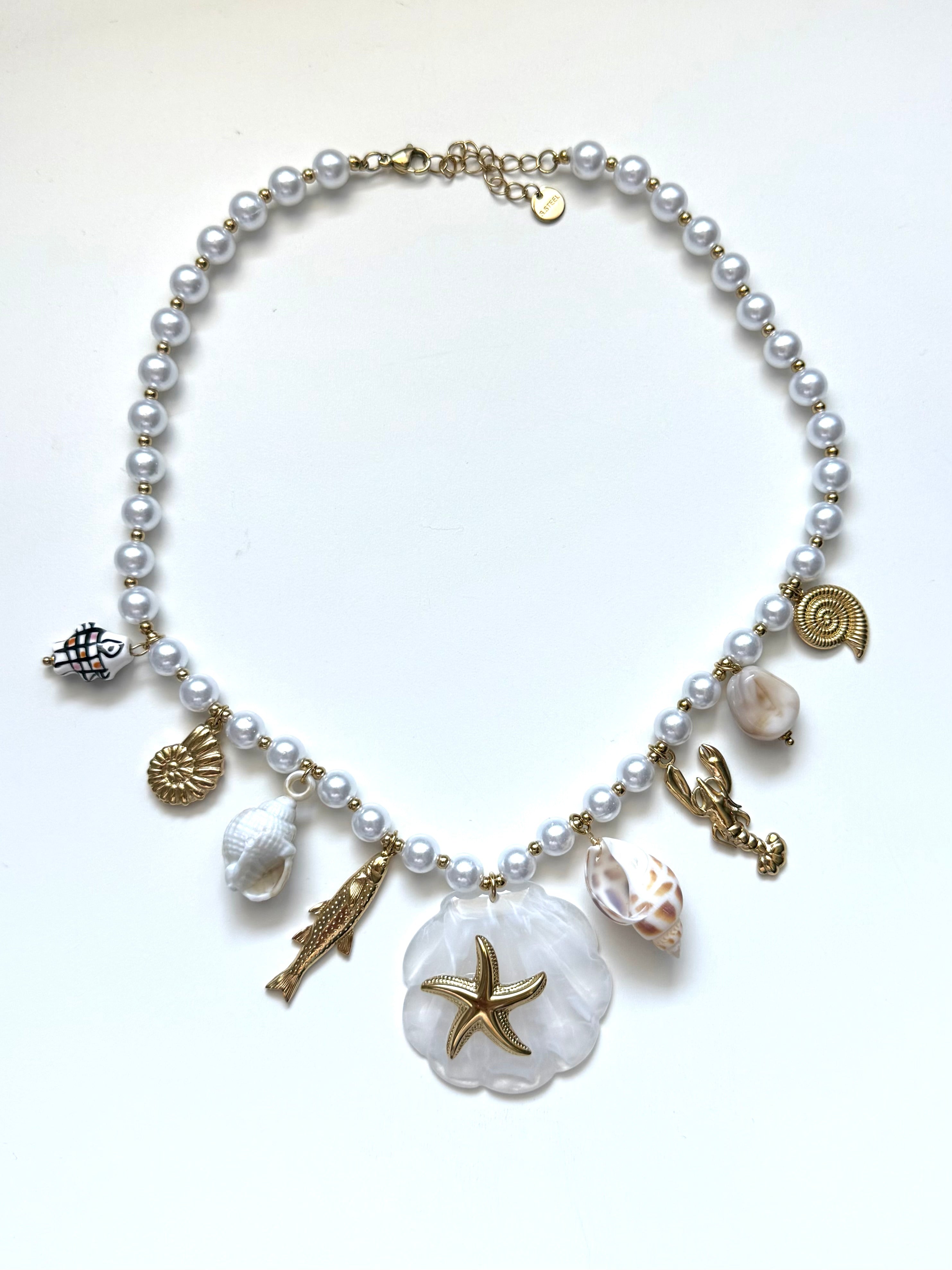 Collana Mermaid con Charms