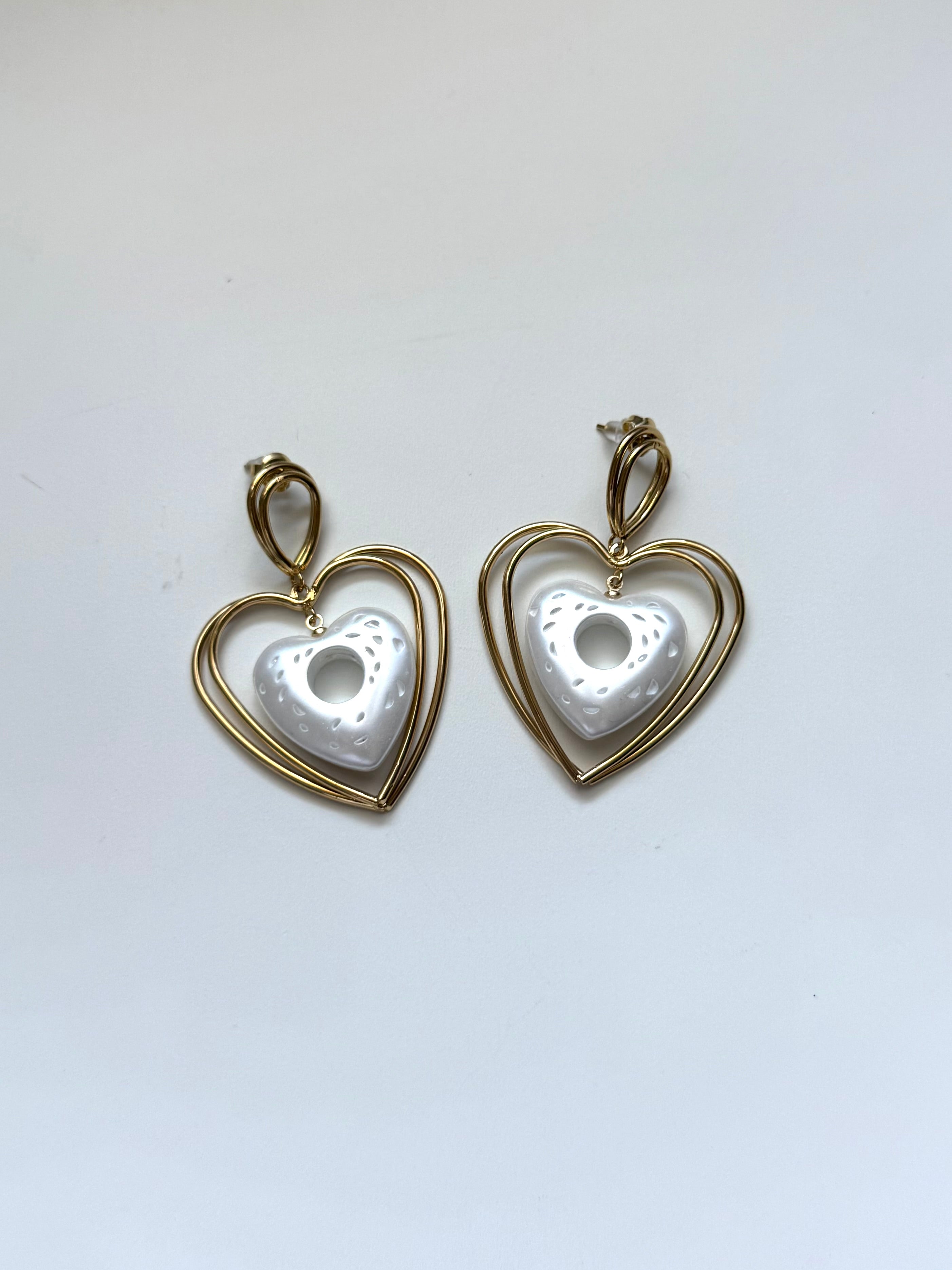 Orecchini Baroque Heart