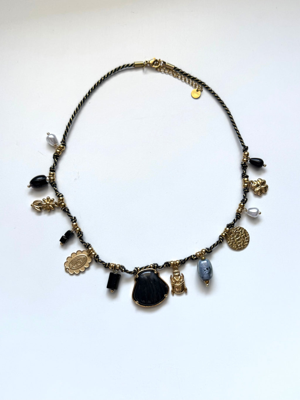Collana Amuleto con Charms