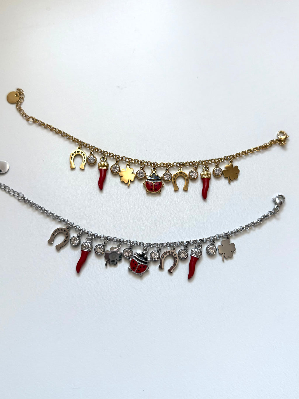 Bracciale Portafortuna con Charms