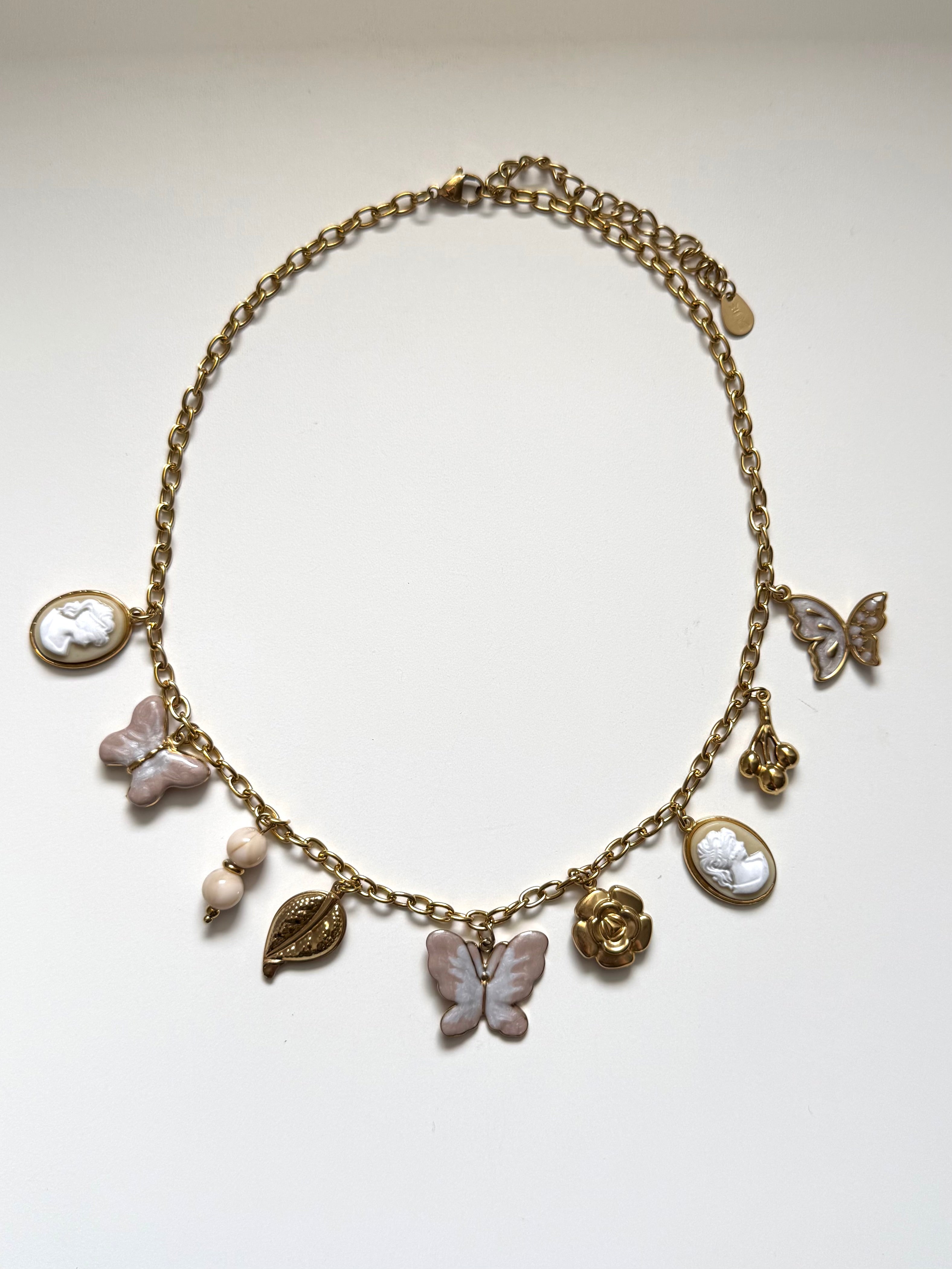 Collana Farfalla con Charm