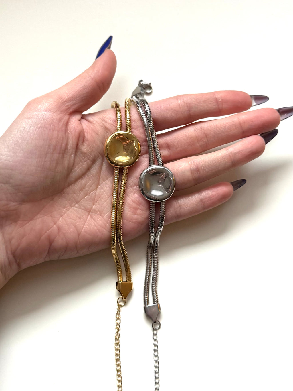 Bracciale Snake Bottone