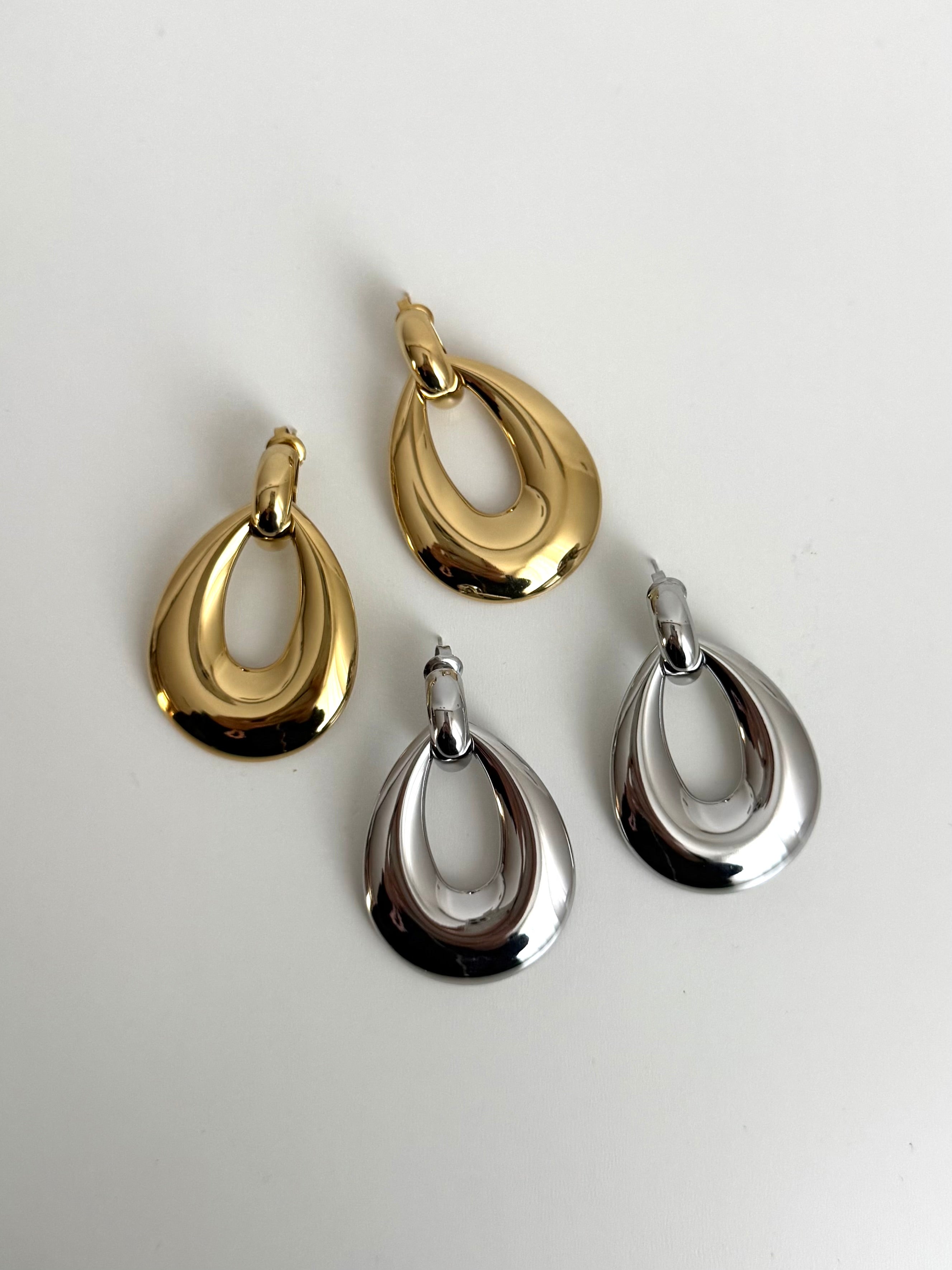 Orecchini Pendenti Ellisse